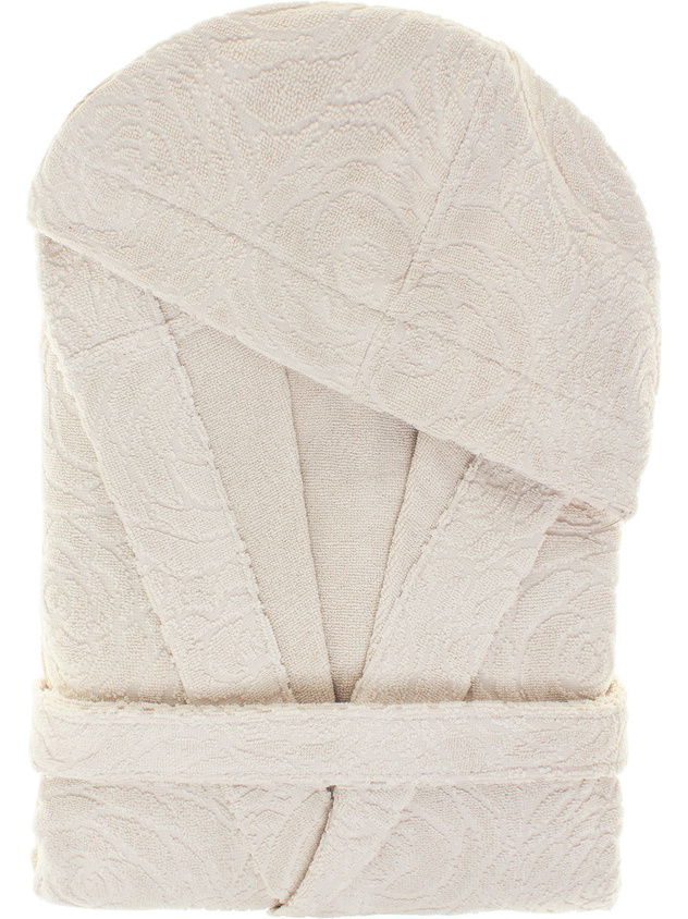 Accappatoio spugna puro cotone rose inglesi Portofino