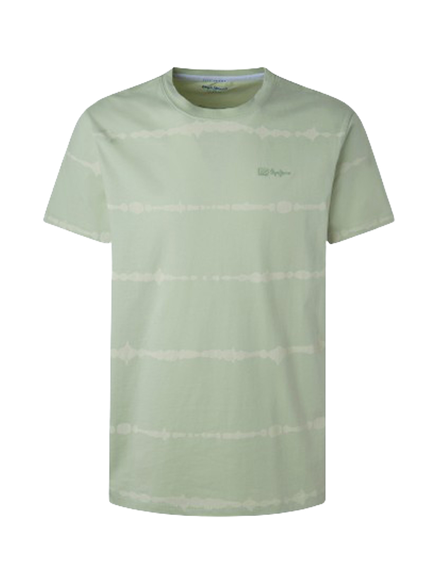 T-shirt tie-dye a strisce alam, Verde, large image number 0