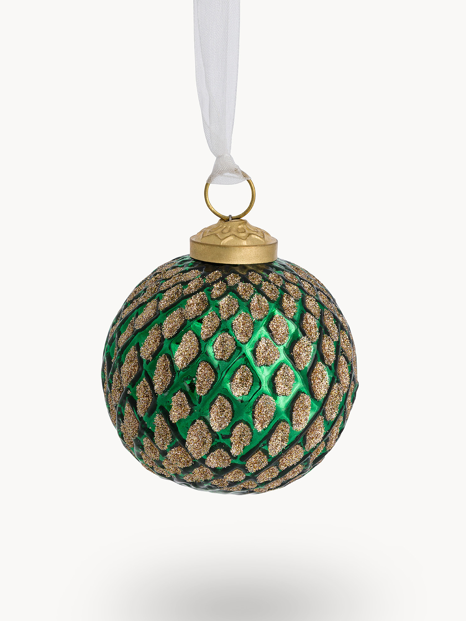 Pallina in vetro, Oro, large image number 1