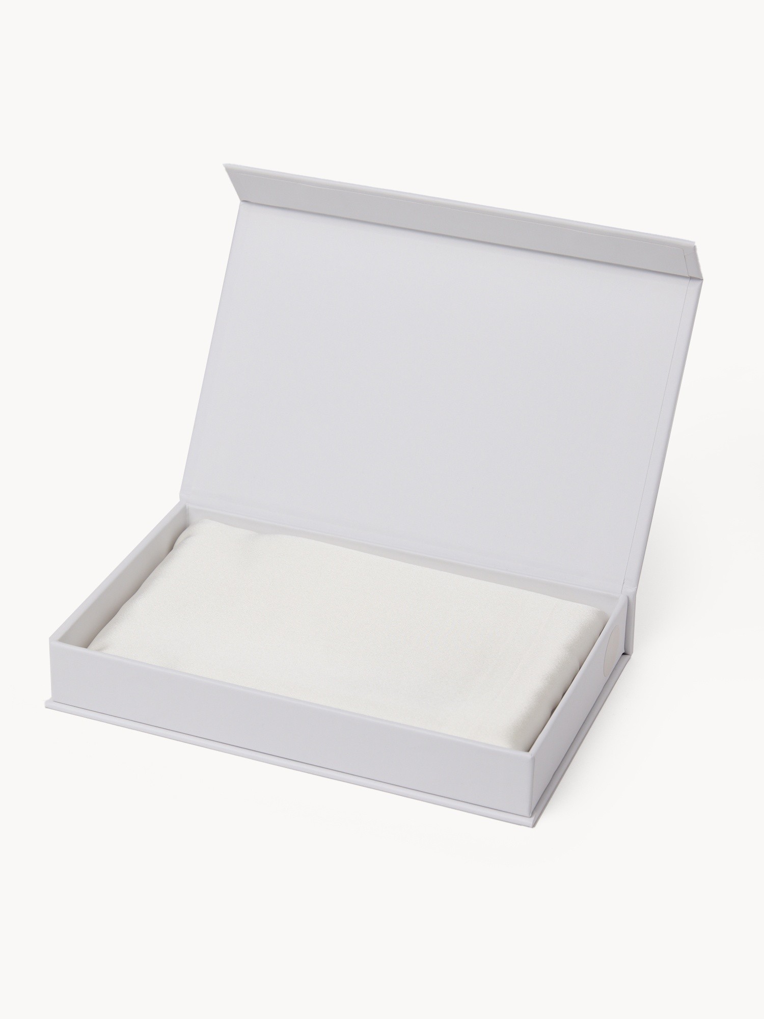 Silk pillowcase, White, large image number 3