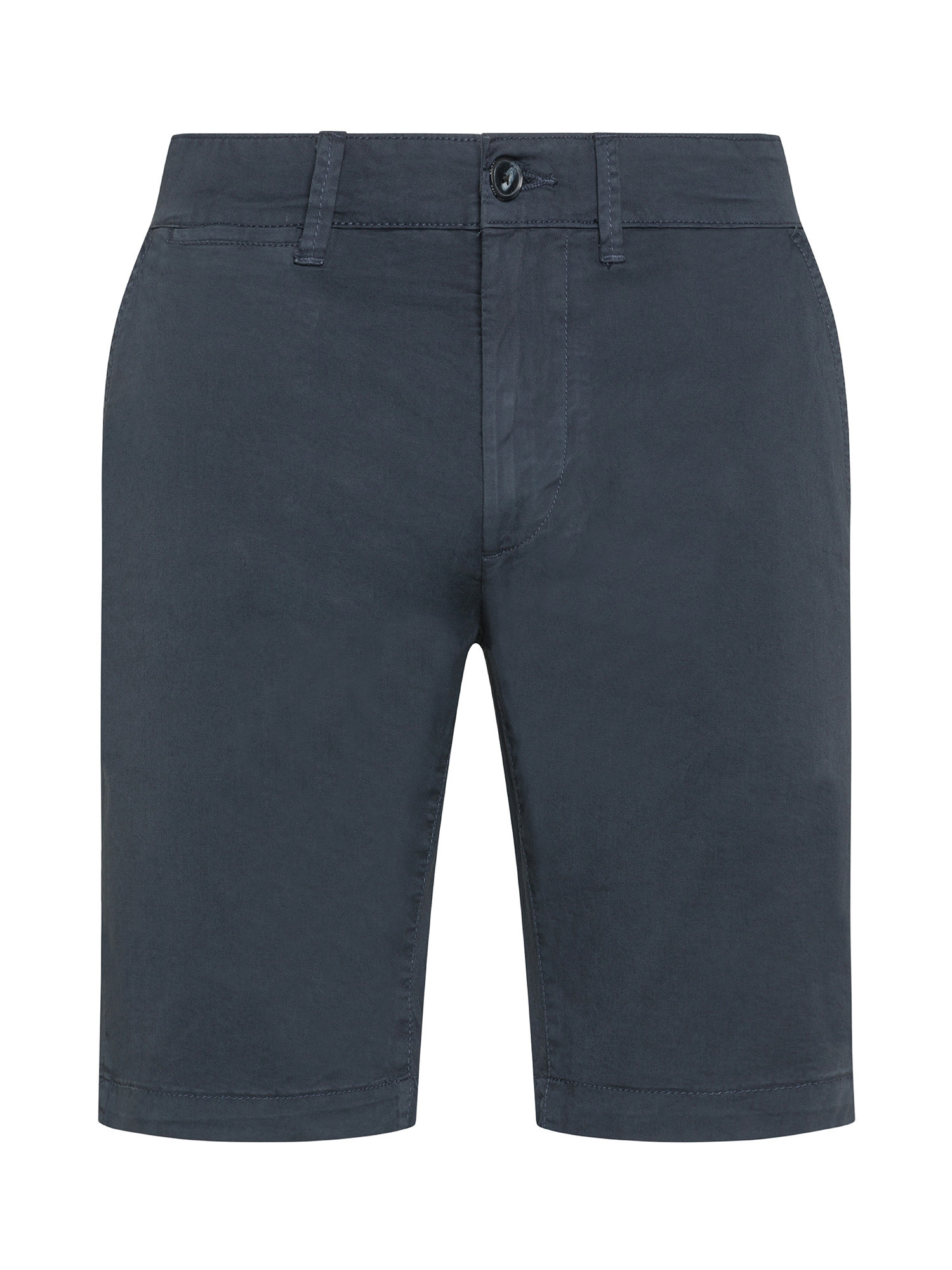 Pepe Jeans - Bermuda in cotone elasticizzato, Blu scuro, large image number 0