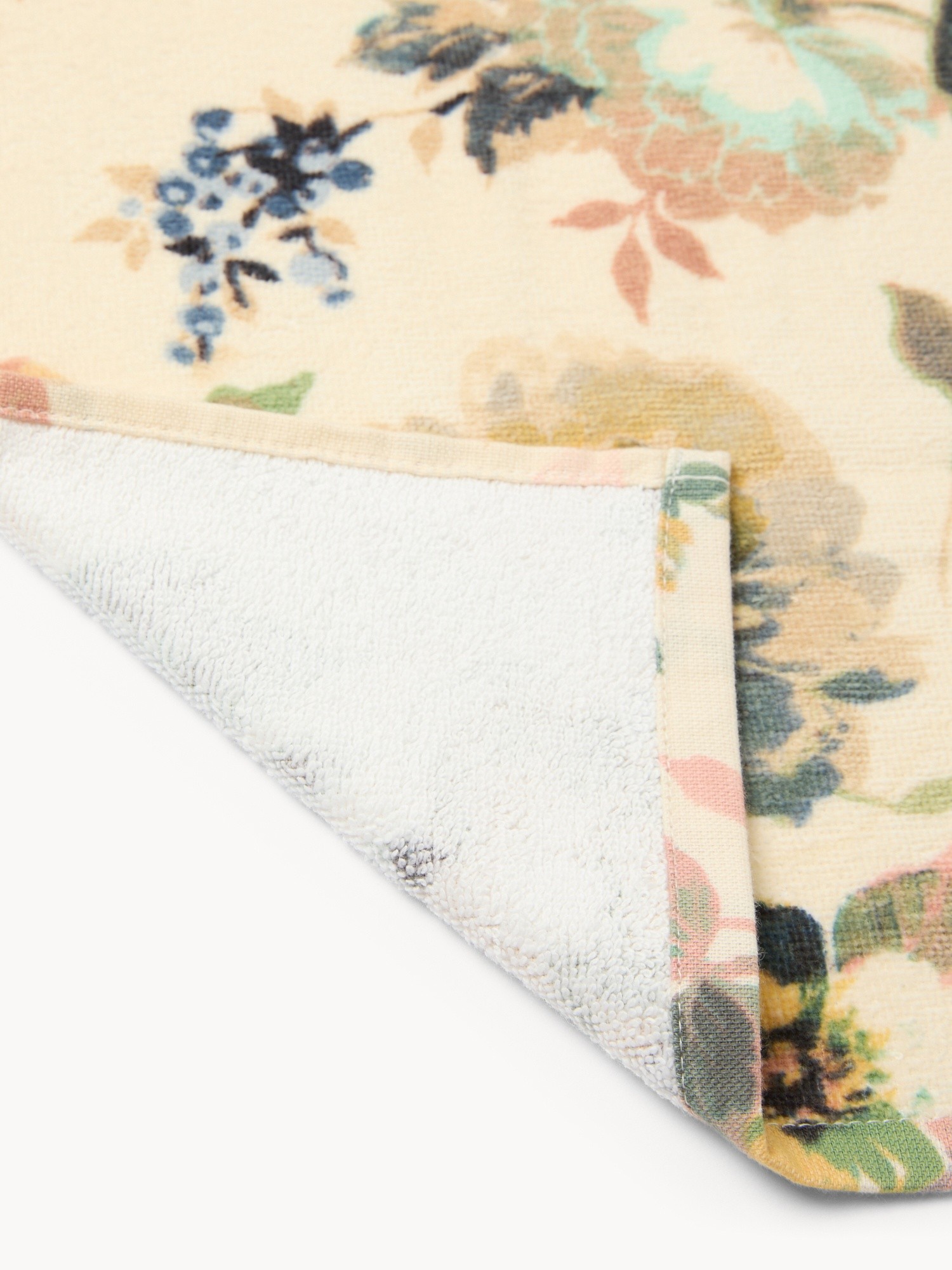 Asciugamano in velour di cotone con stampa floreale retr&ograve; - Prezzo di lancio, Multicolor, large image number 2