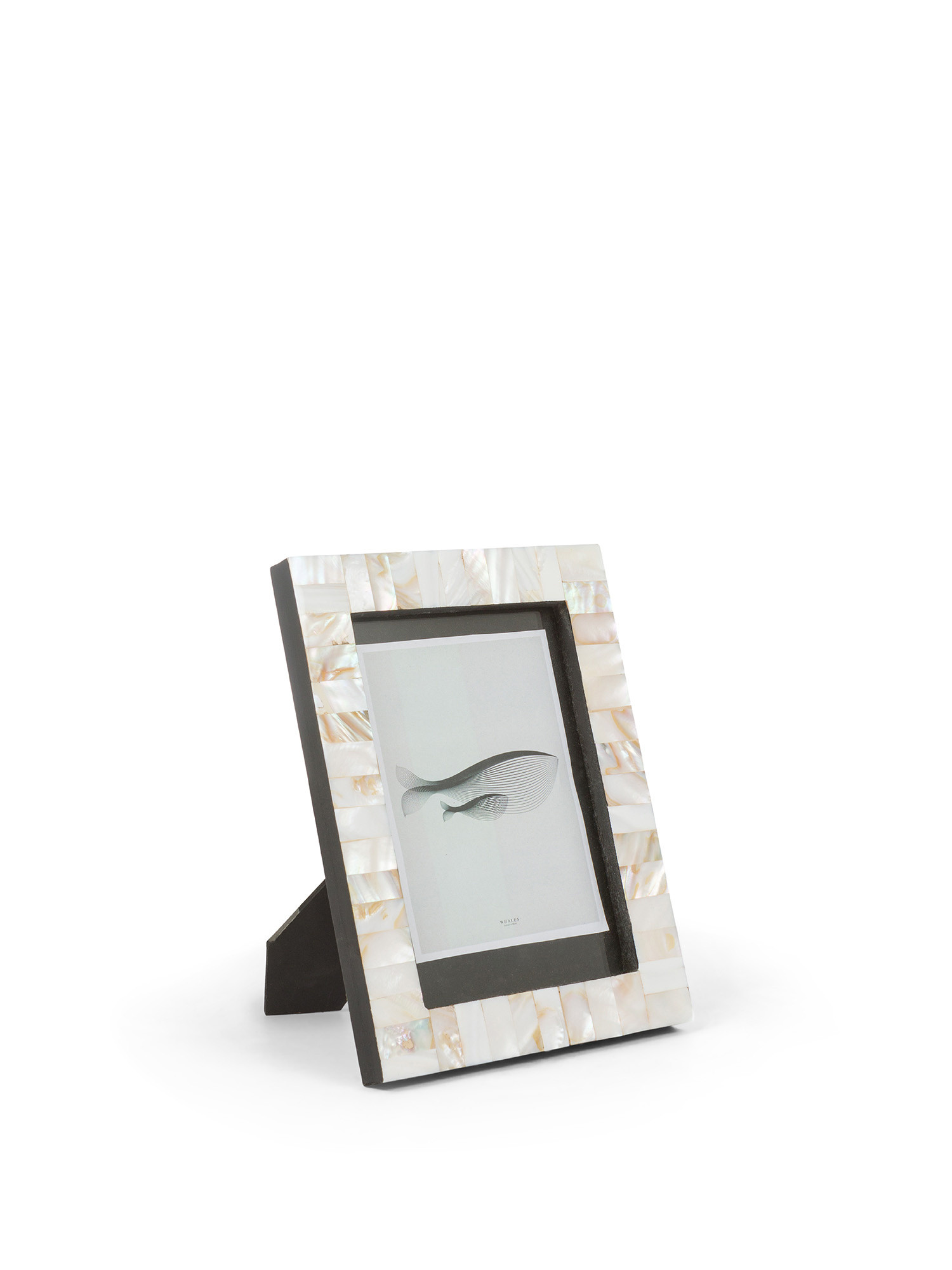 Mother of pearl photo frame, White Ivory, large image number 0