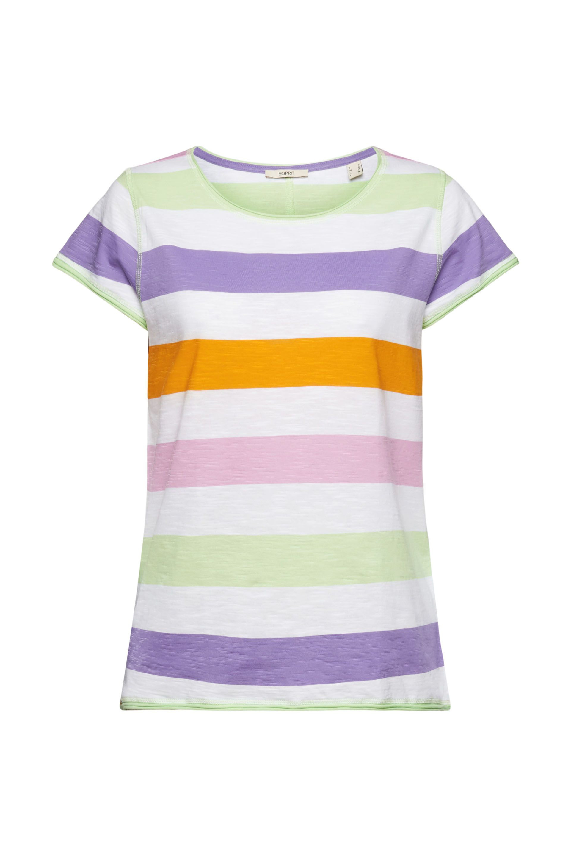 Esprit - T-shirt a righe, Multicolor, large image number 0