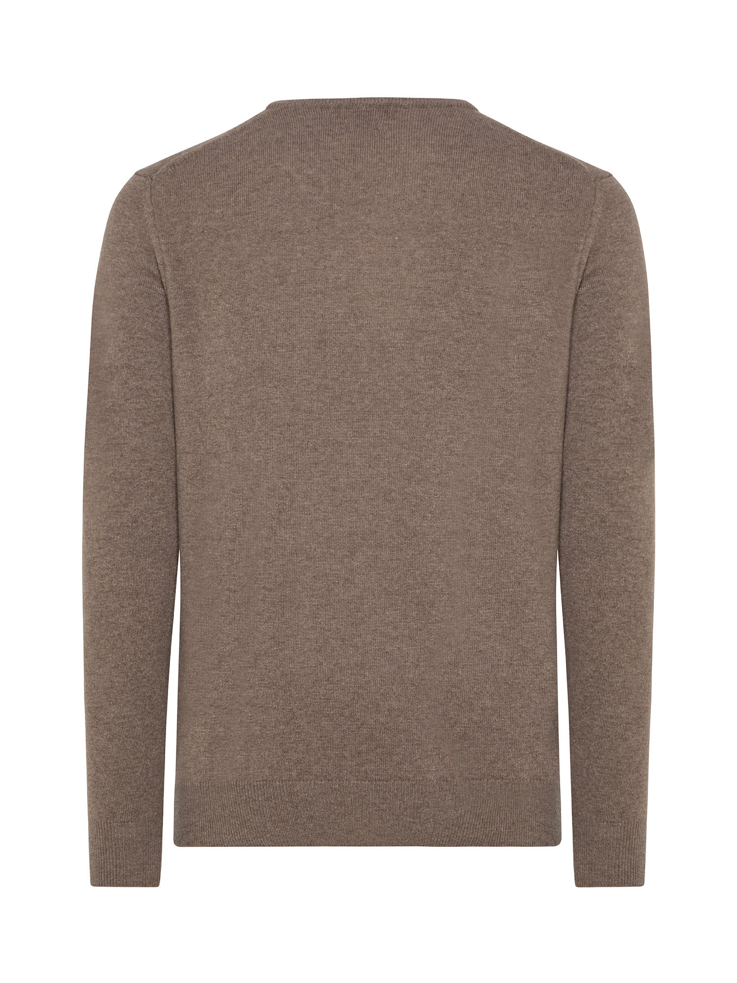 Basic cashmere blend pullover, Beige, large image number 1