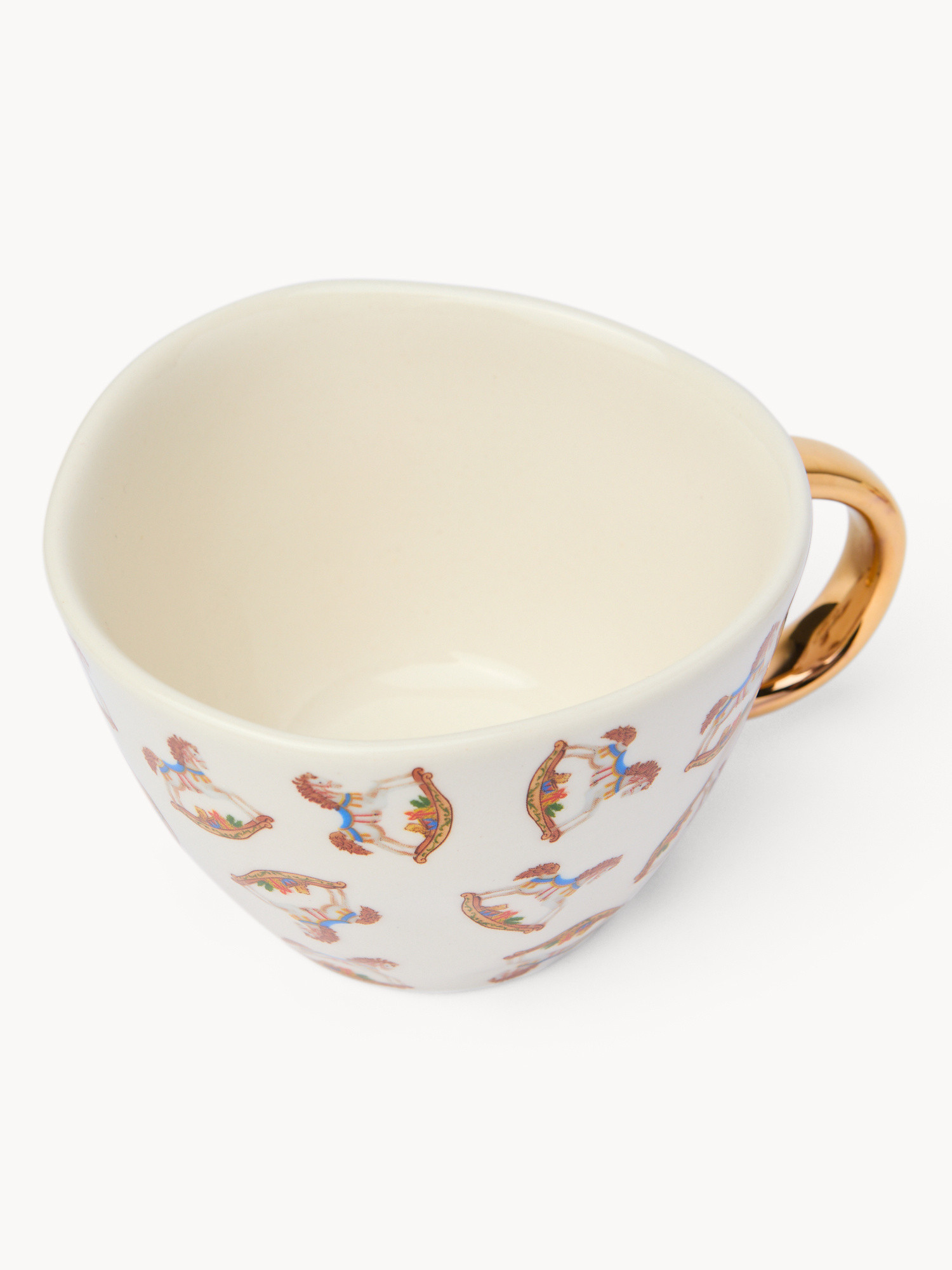 Tazze colazione in stoneware  decorato, Multicolor, large image number 1
