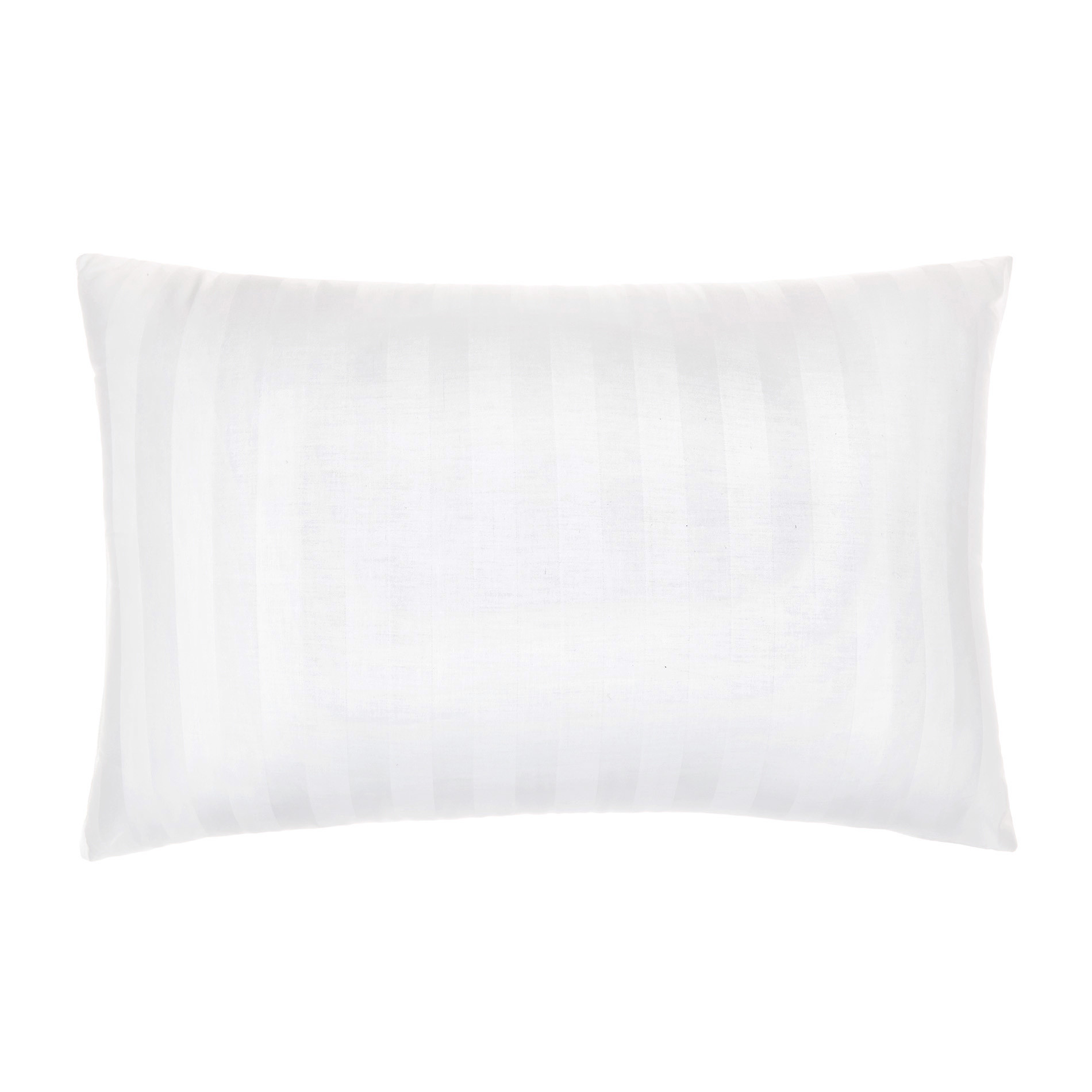 Orthopedic cotton satin pillow, White, large image number 0
