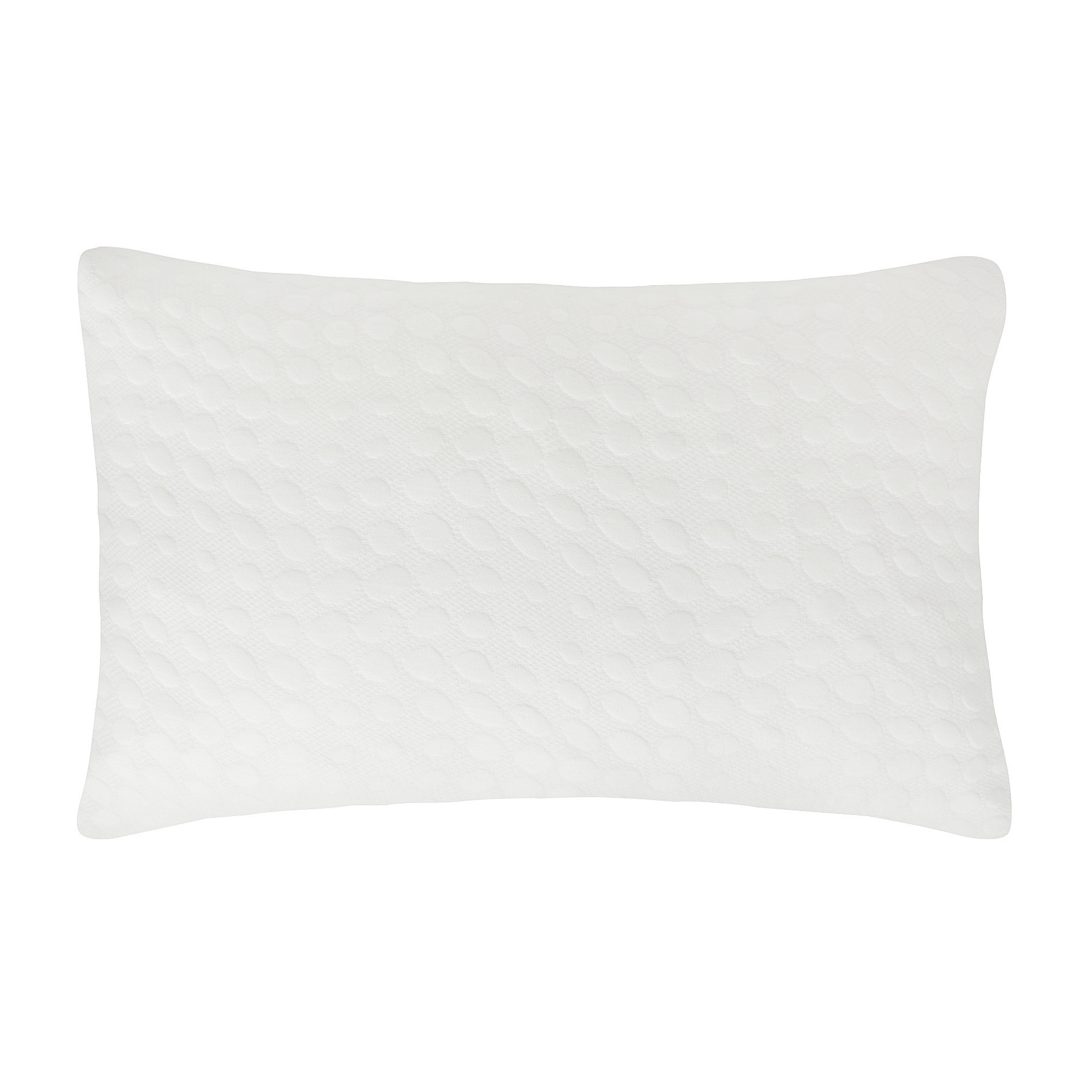 ThreelevelÂ® jacquard pillowcase, White, large image number 0