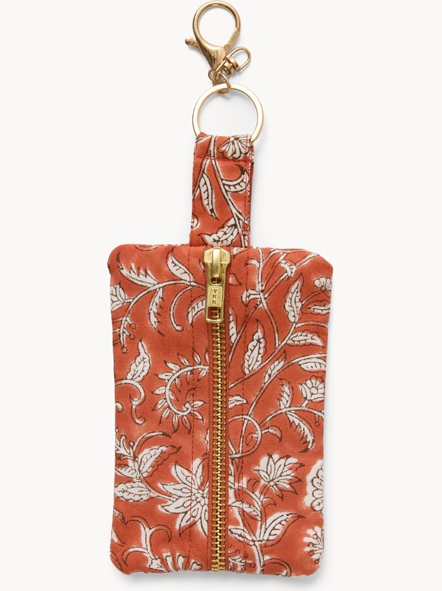 Portachiavi in tessuto stampato