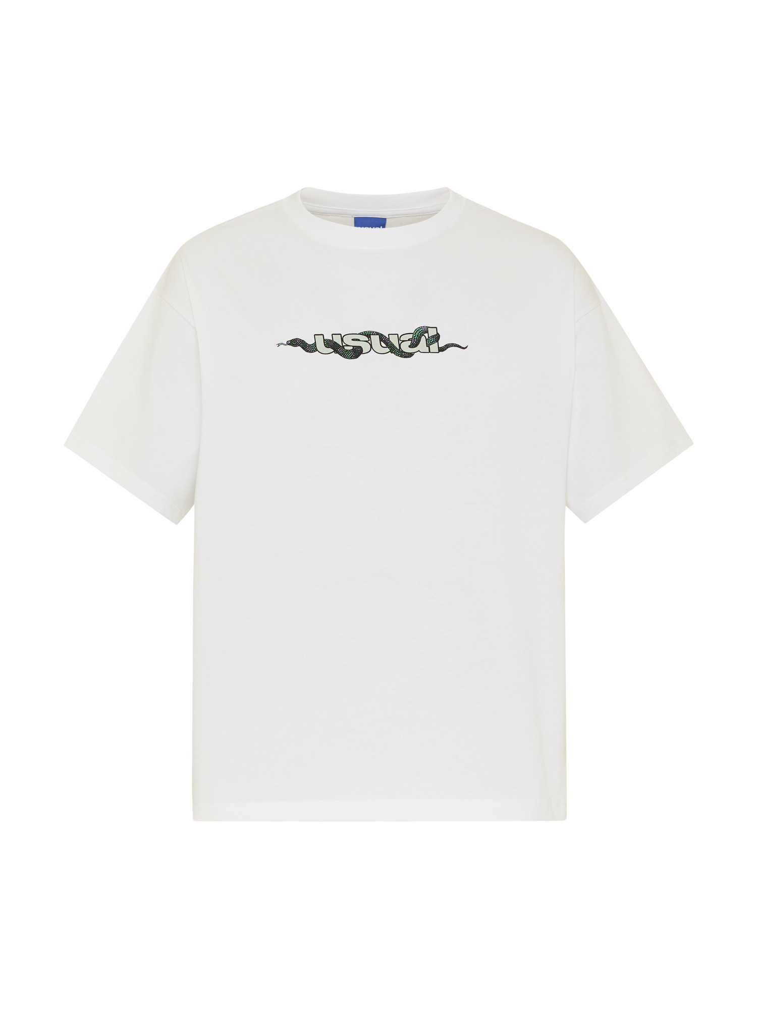 Usual - T-Shirt manica corta Poison, Bianco, large image number 0