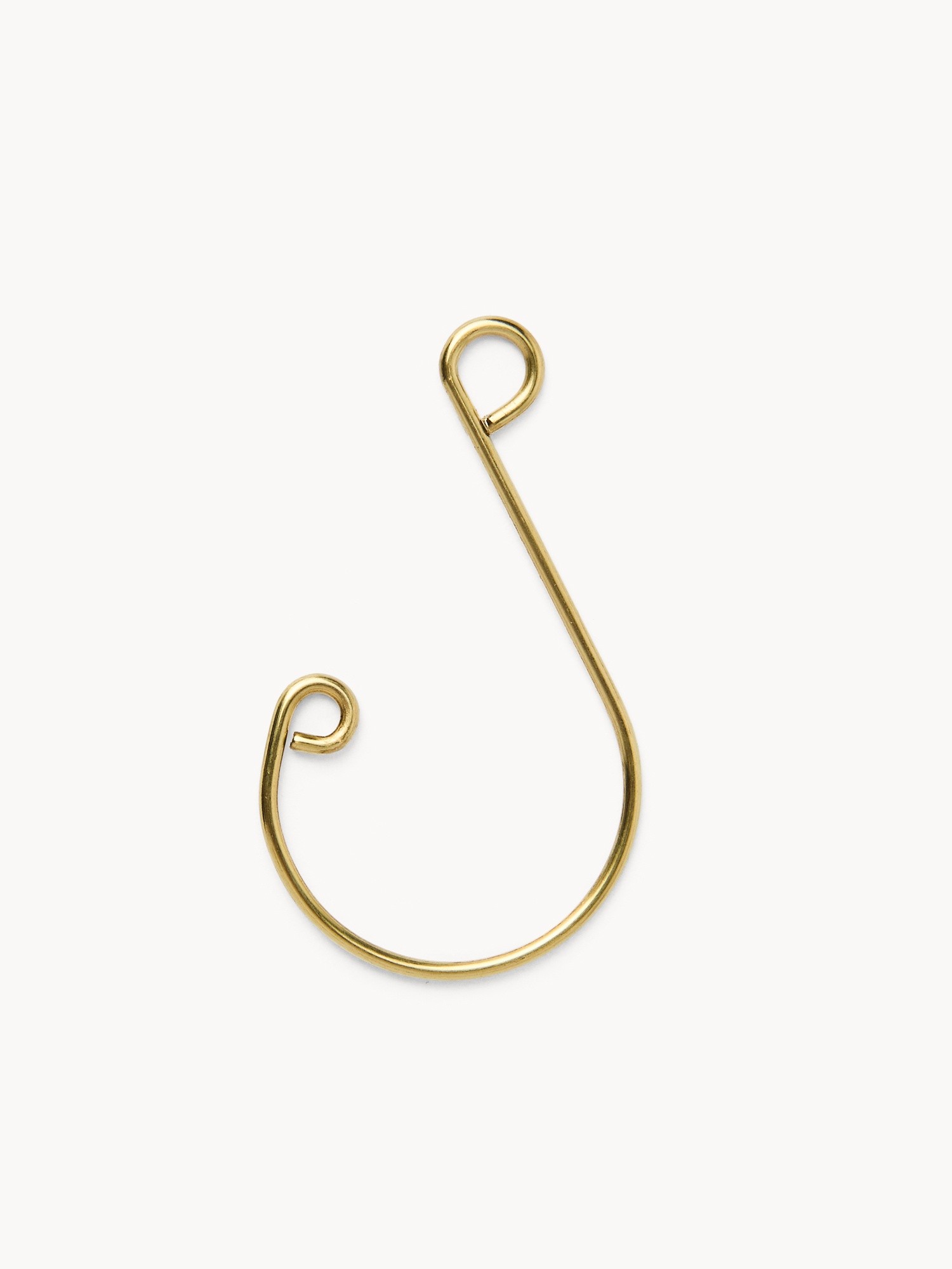 Gancio per decori, Oro, large image number 0