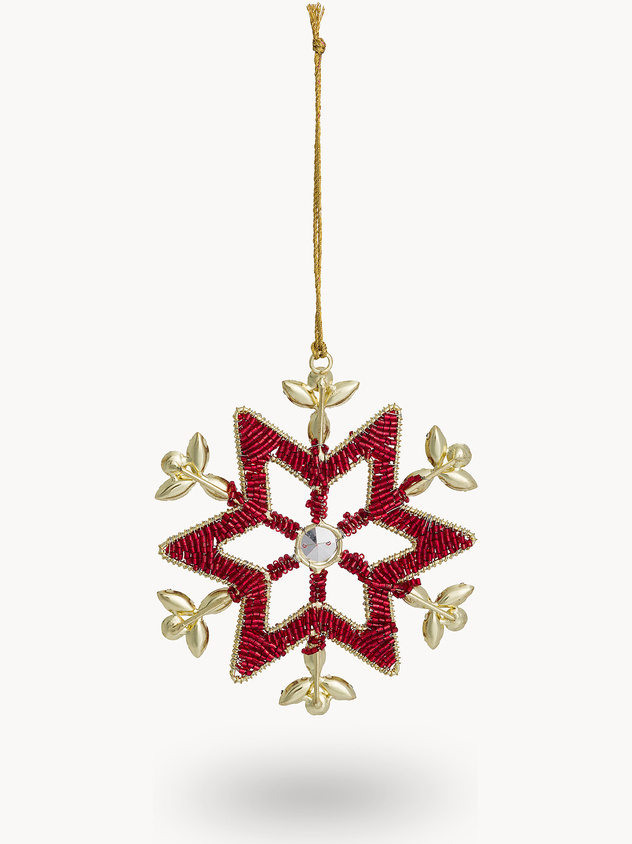 Felt Snowflake Tree Decoration