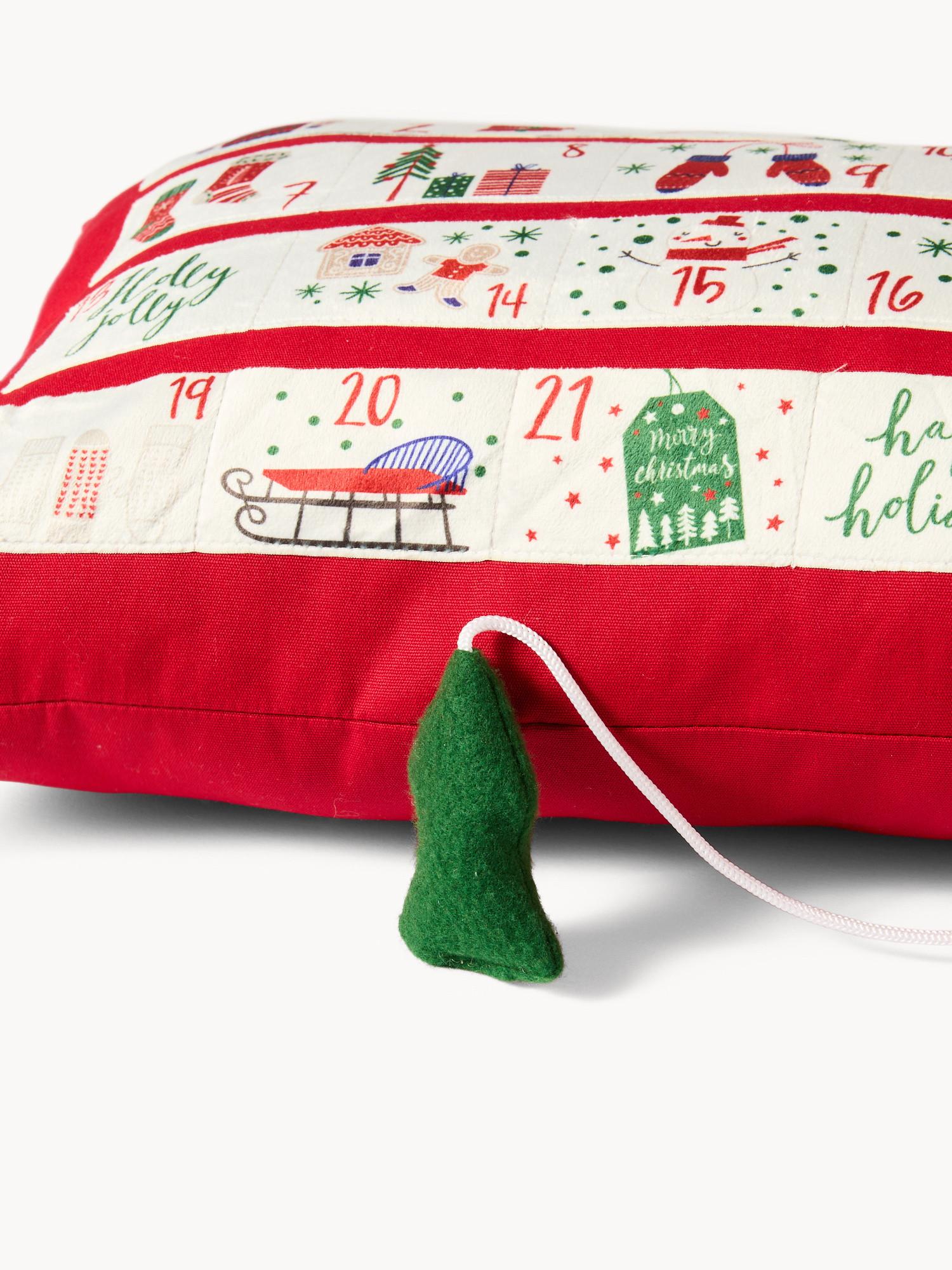 Cuscino 60x35 calendario dell'avvento, Multicolor, large image number 2