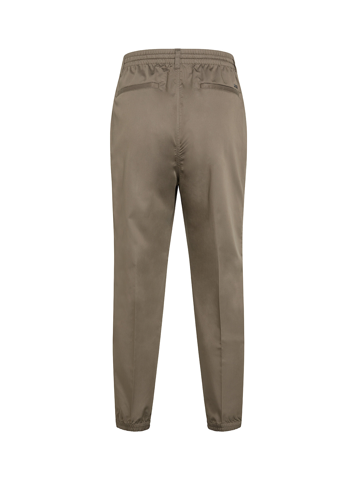 Emporio Armani - Pants with drawstring, Dark Beige, large image number 1