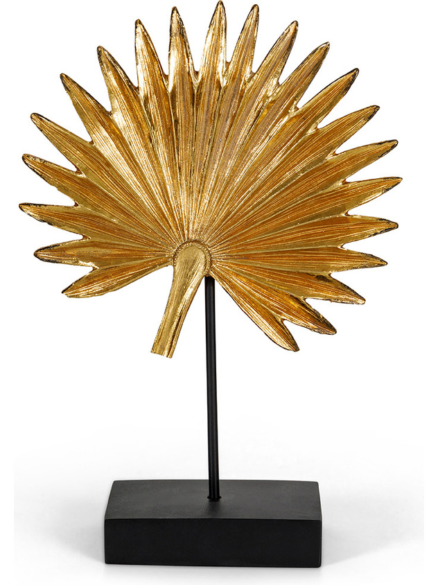 Palm leaf shaped ornament