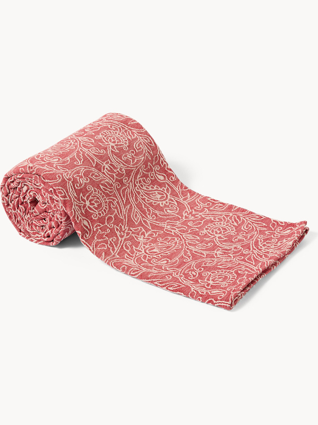 Telo arredo in cotone jacquard
