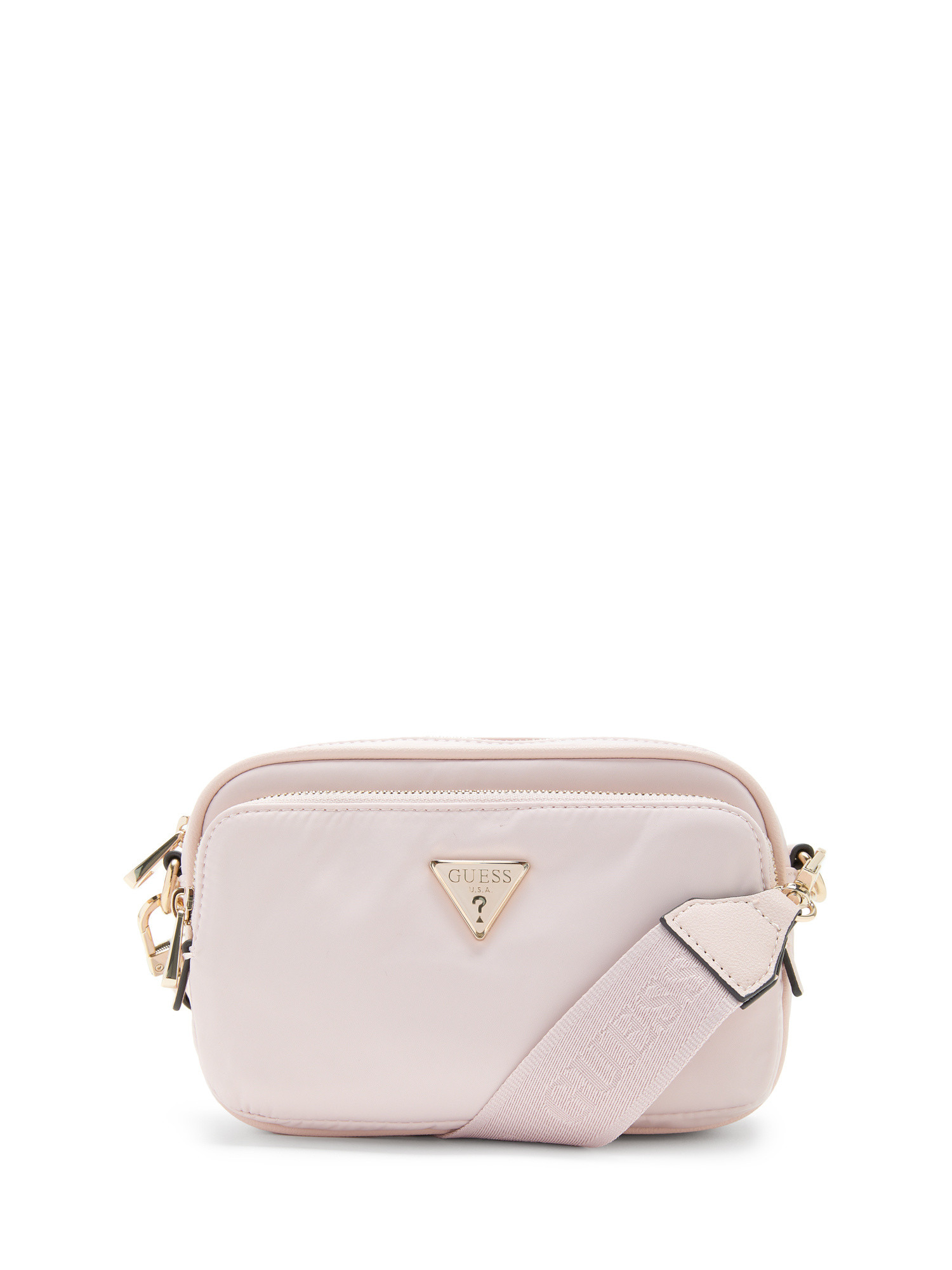 Guess - Gemma eco mini shoulder bag, Pink, large image number 0