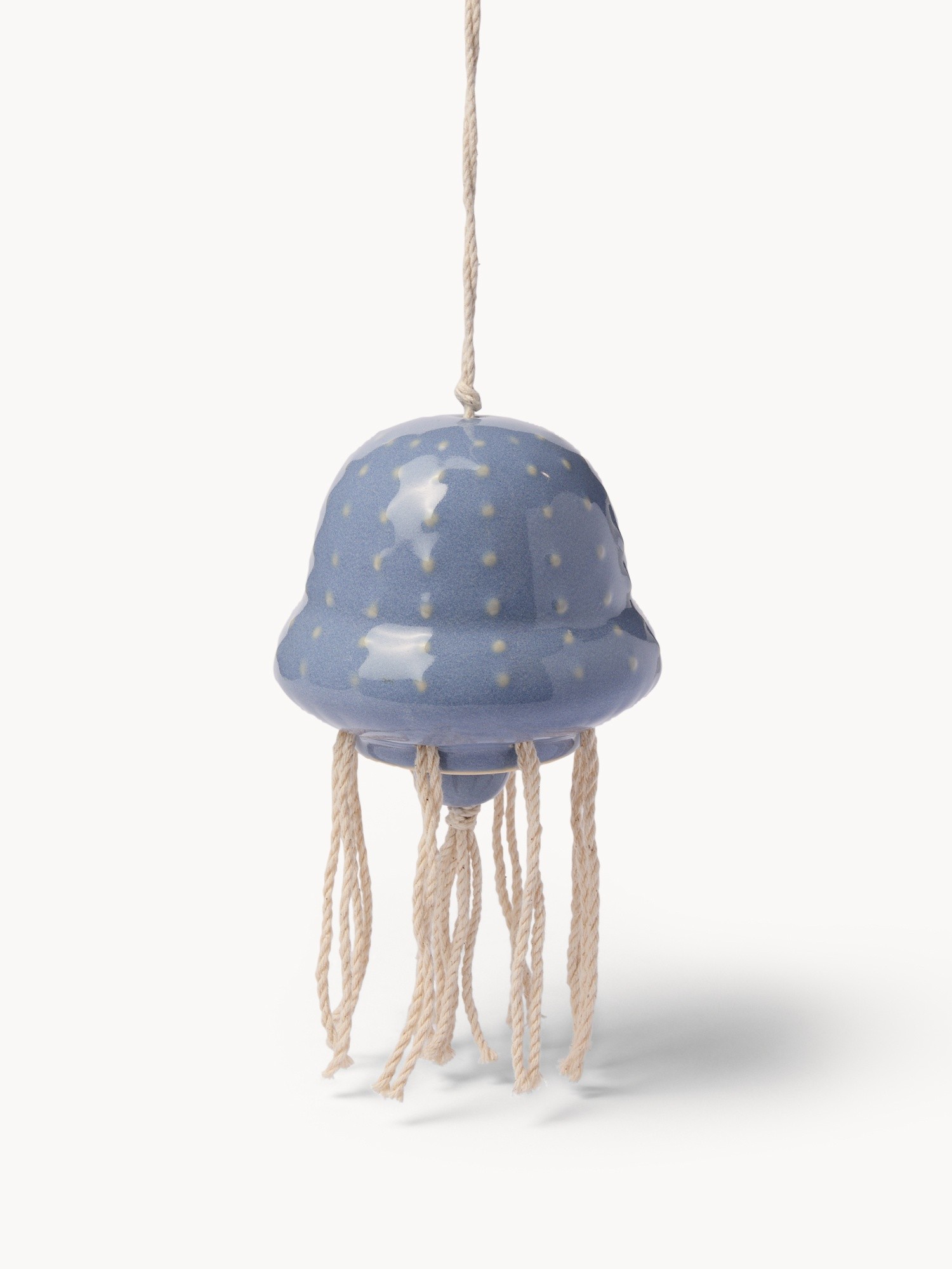 Vietnamese handcrafted ceramic vase, Light Blue, large image number 0