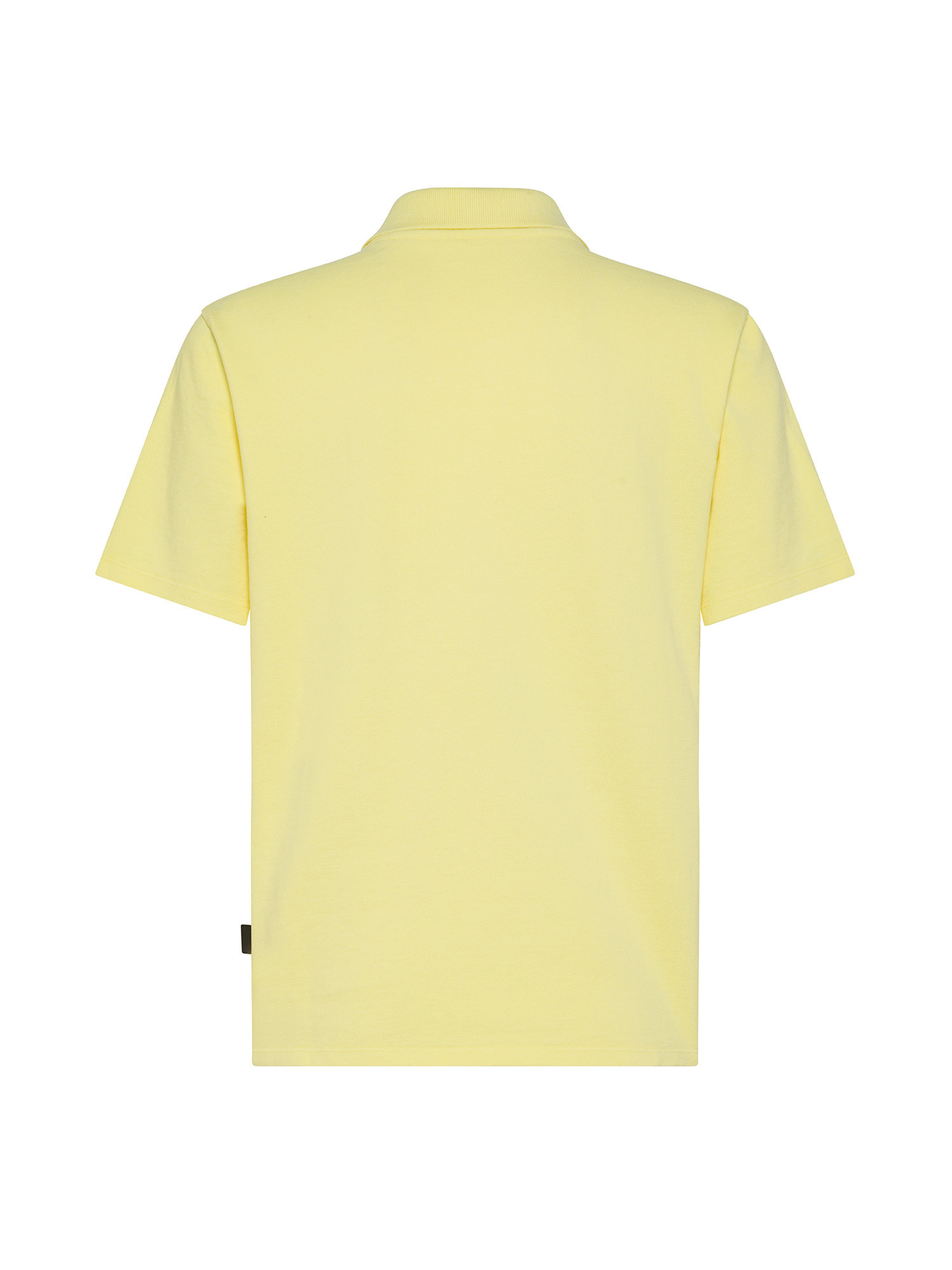 Ecoalf - Ancona T-shirt with embroidered logo, Yellow, large image number 1