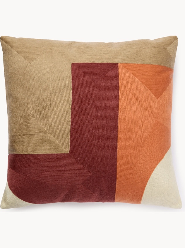 Geometric print pillow,45x45cm