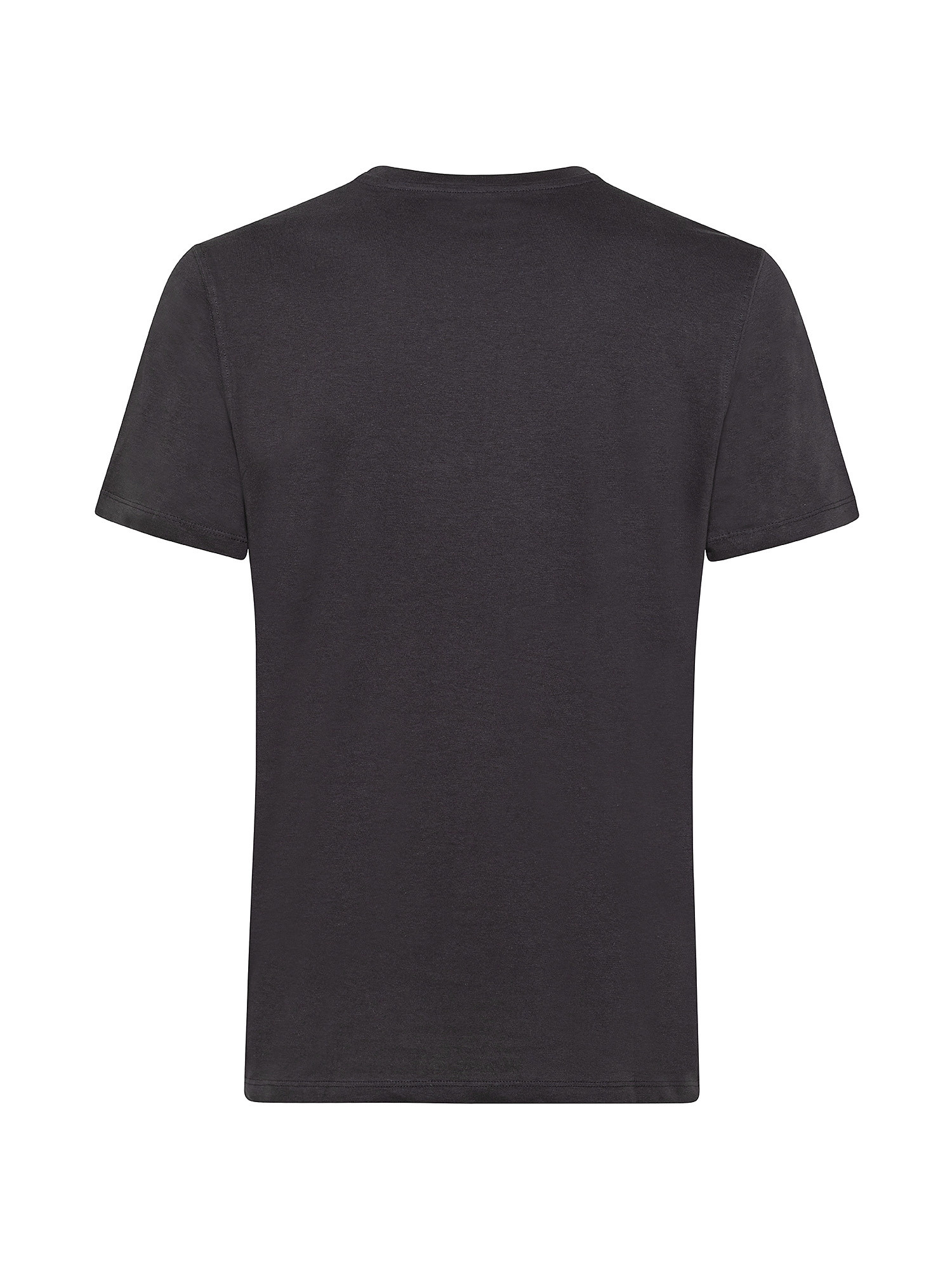 T-shirt with print, Anthracite, large image number 1