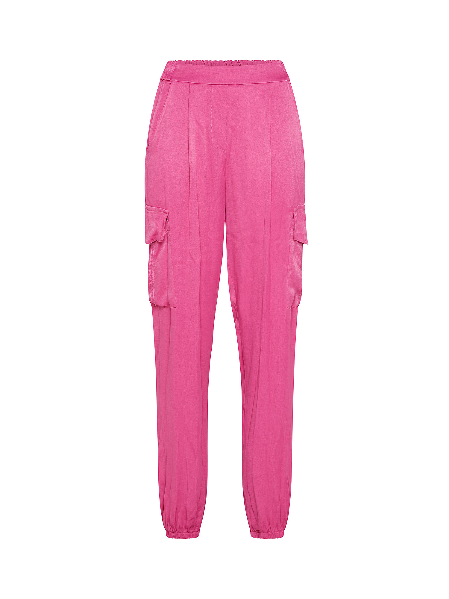 Cargo trousers, Pink Fuchsia, large image number 0