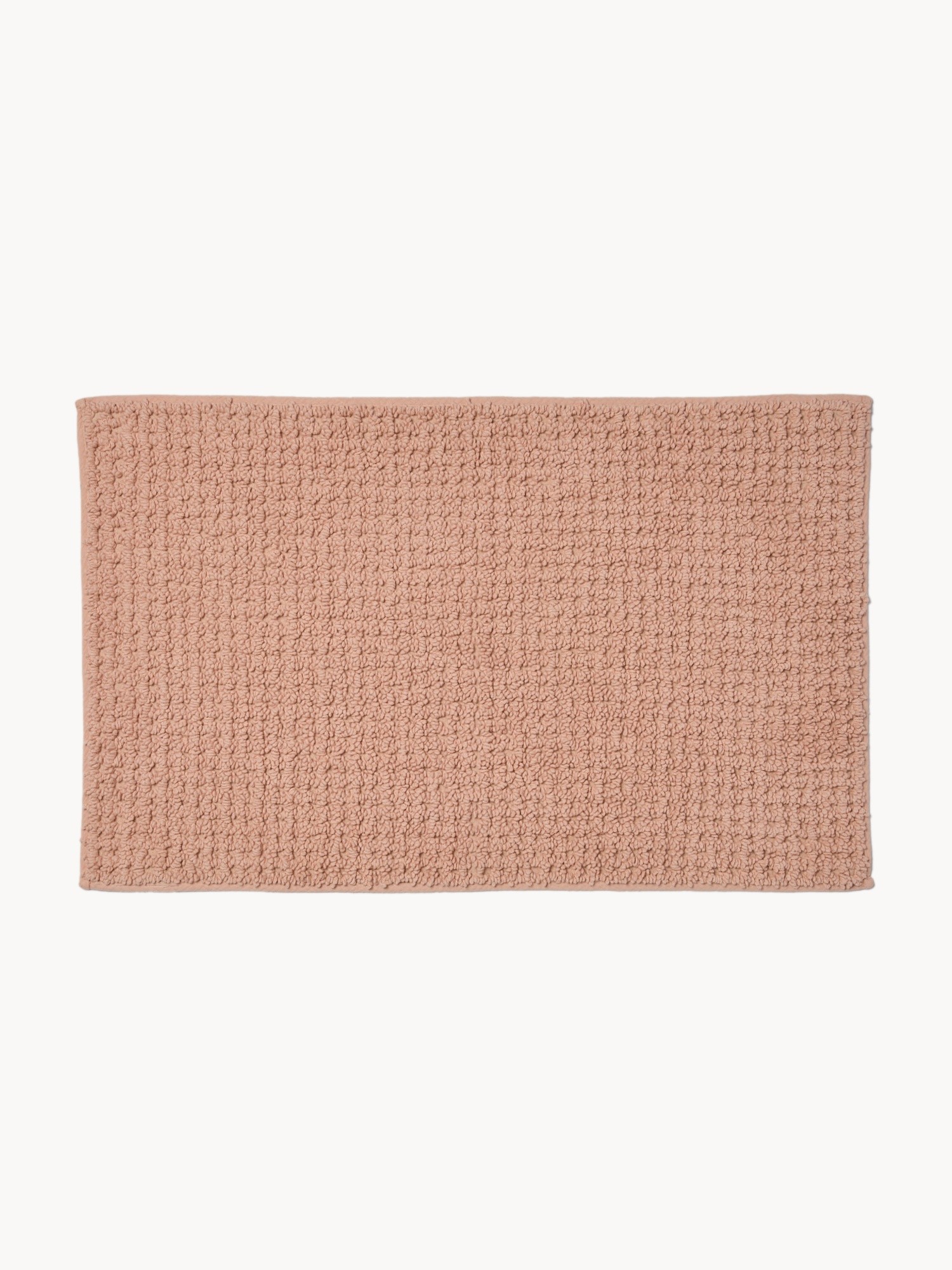 Bath mat with honeycomb pattern, Pink, large image number 0