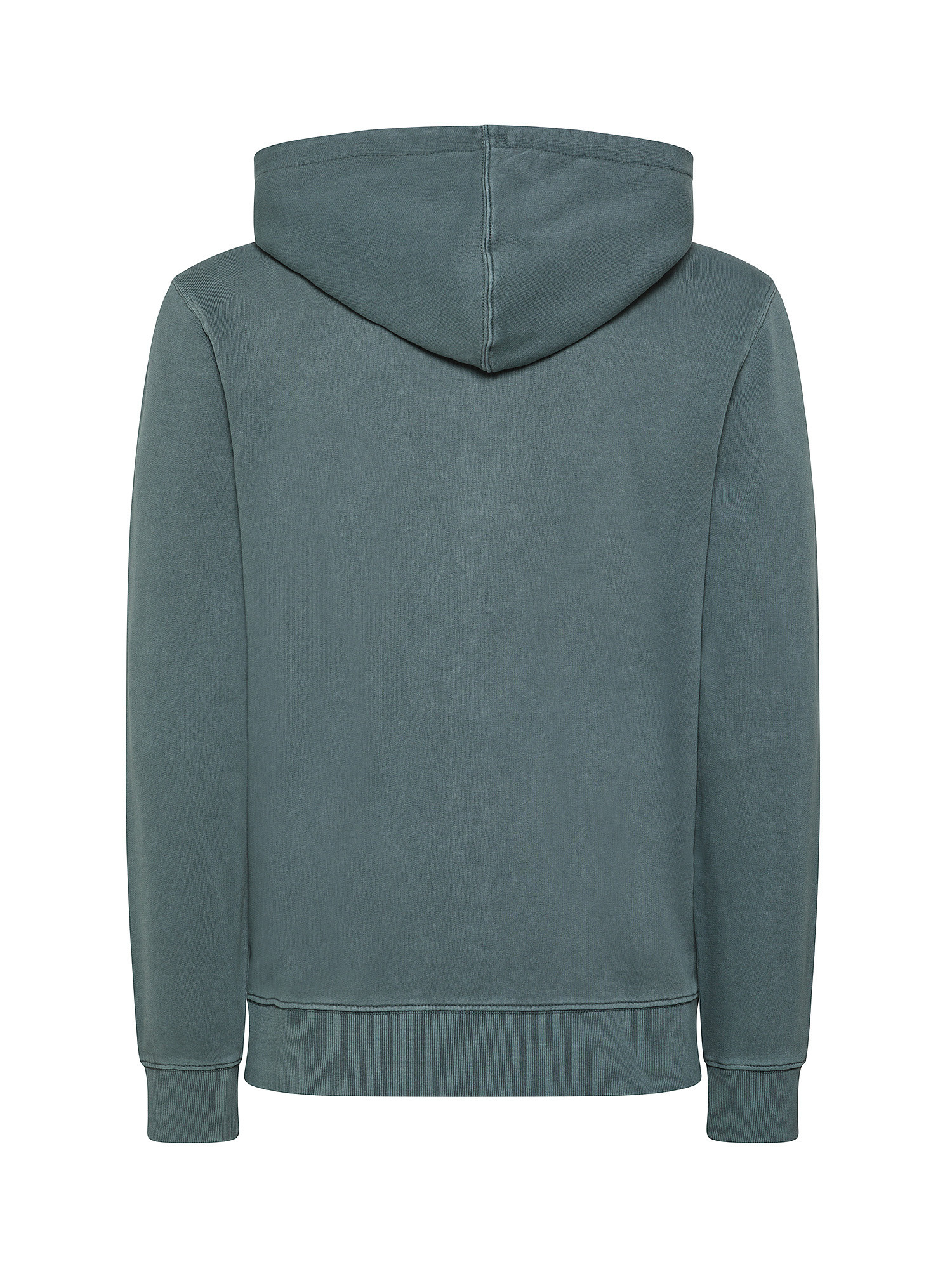JCT - Pure cotton hooded sweatshirt, Green, large image number 1