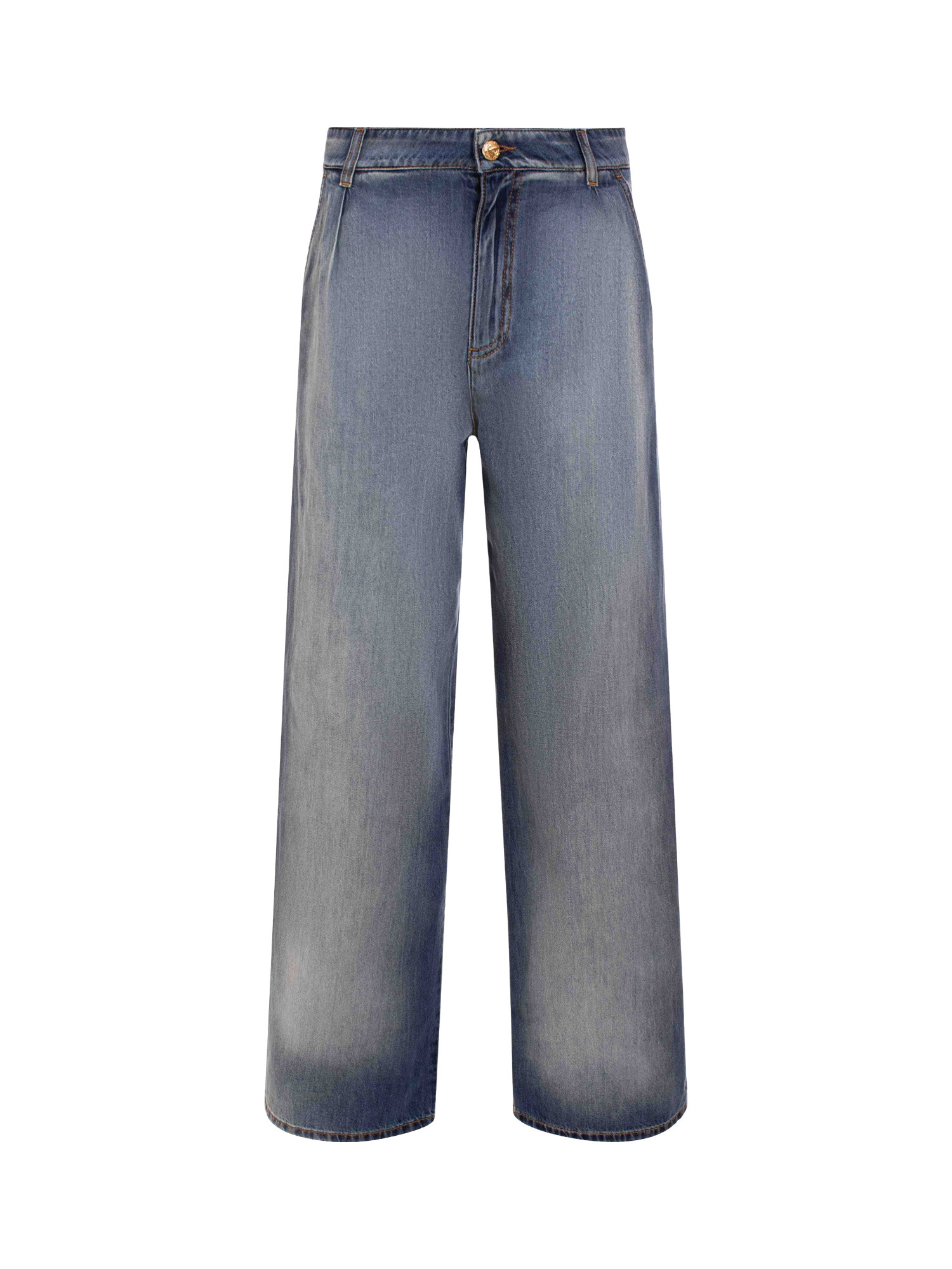 Chiara Ferragni - Low waist over fit jeans, Denim, large image number 0