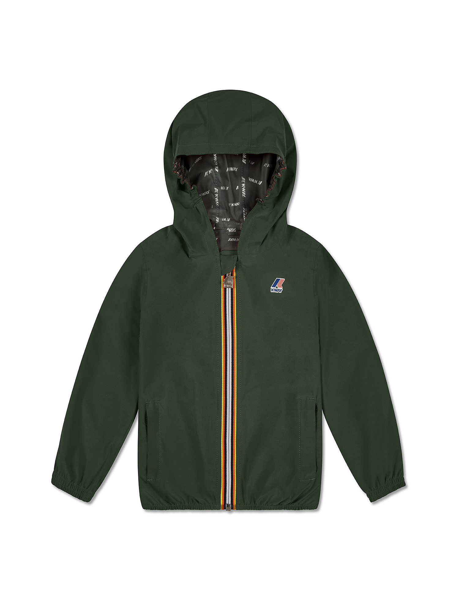 Waterproof baby jacket, Dark Green, large image number 0