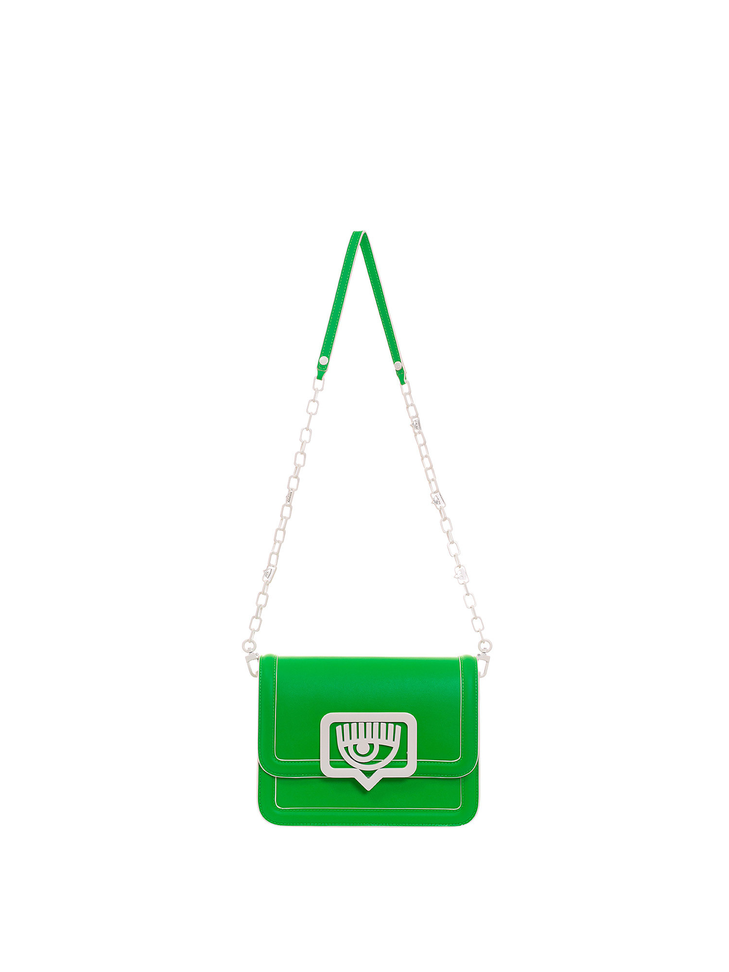 Chiara Ferragni - Range B eyelike buckle sketch bag, Green, large image number 0