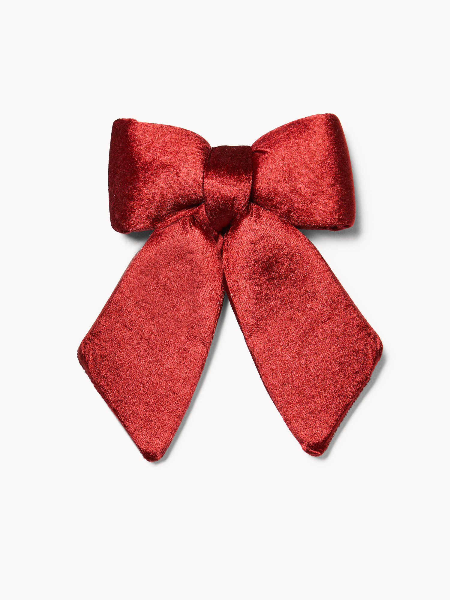 Fiocco in velluto, Rosso, large image number 0