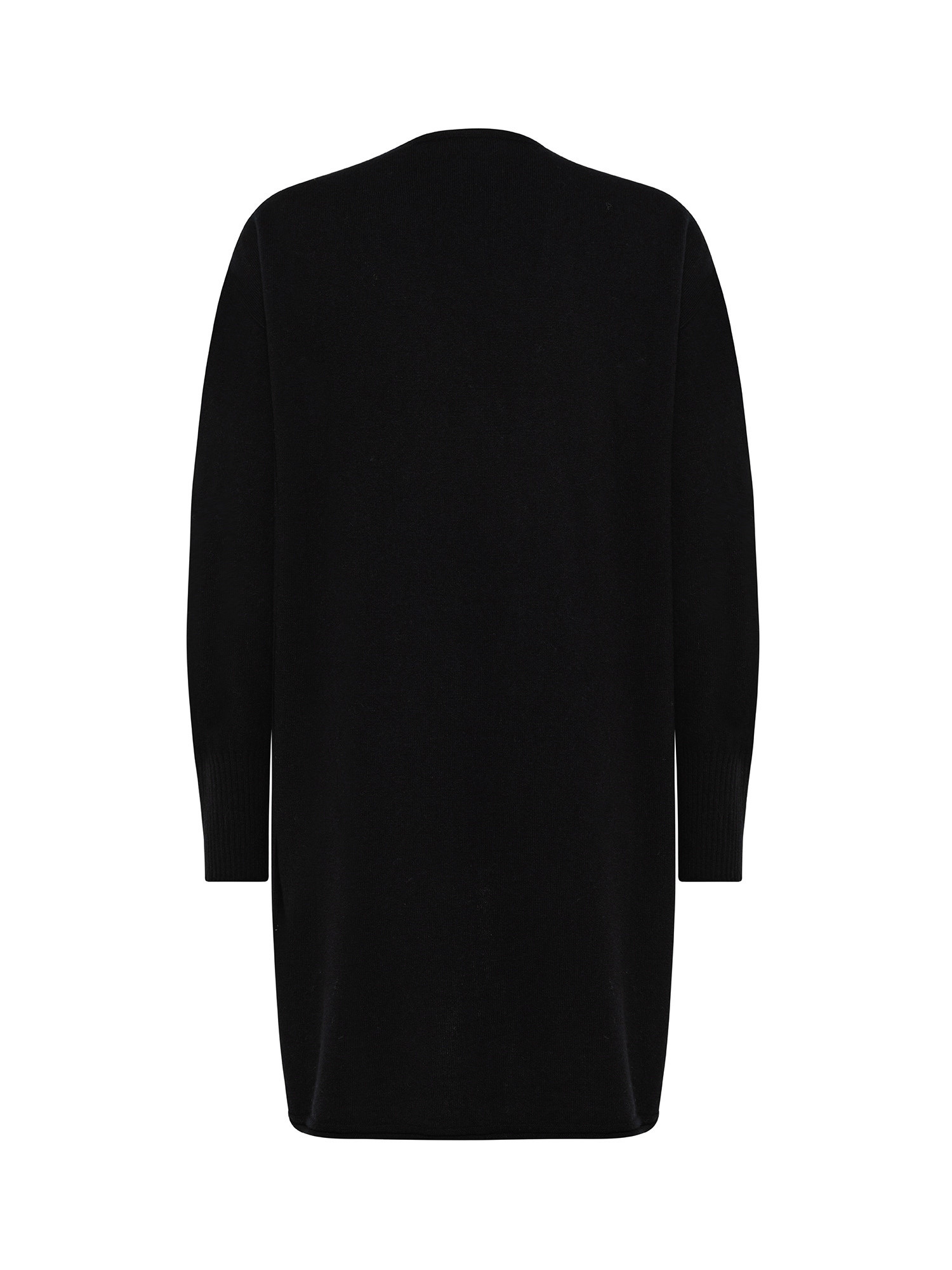 K Collection - Long cardigan, Black, large image number 1