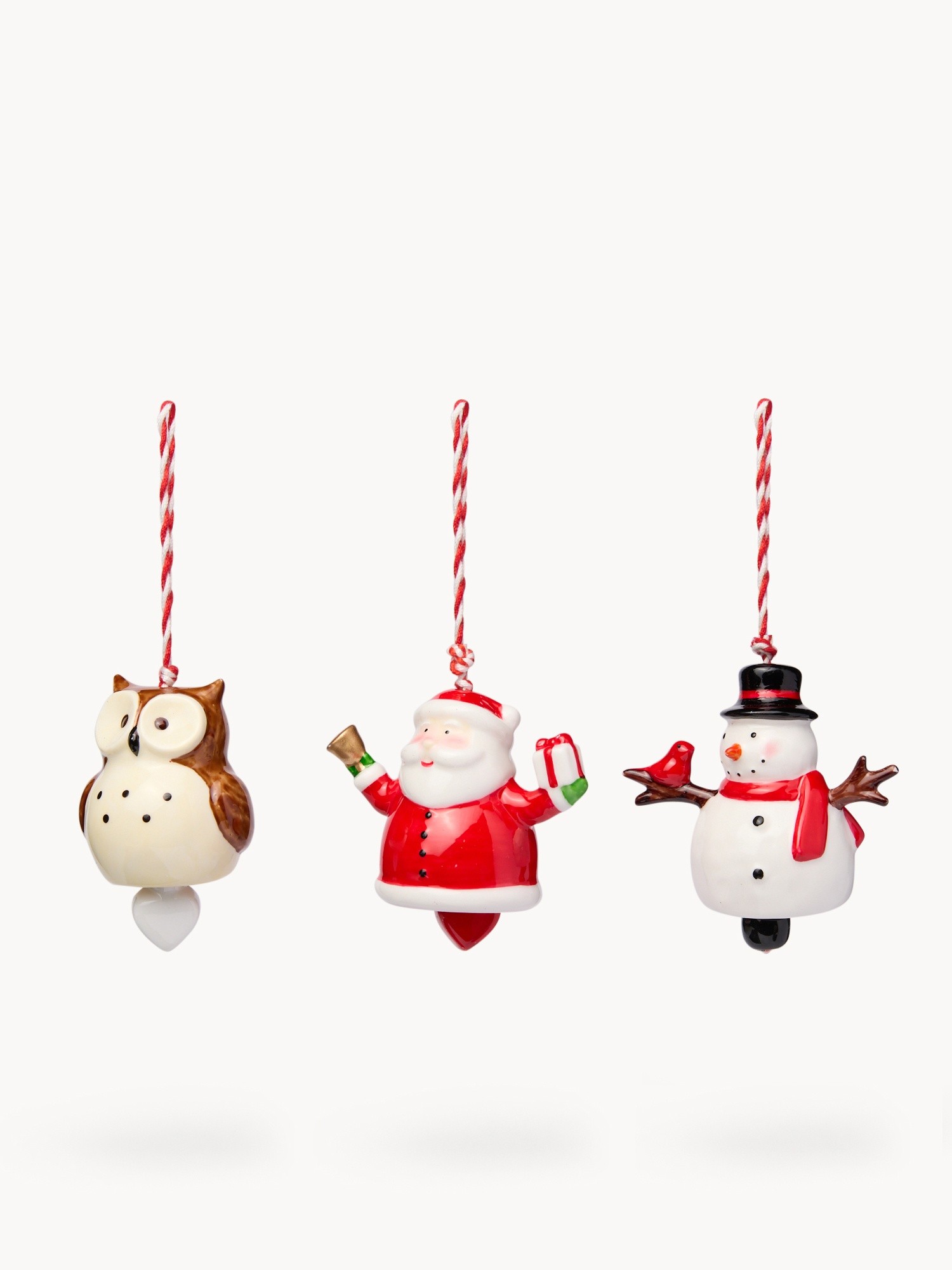 Porcelain tree decoration with a pendant, Multicolor, large image number 0