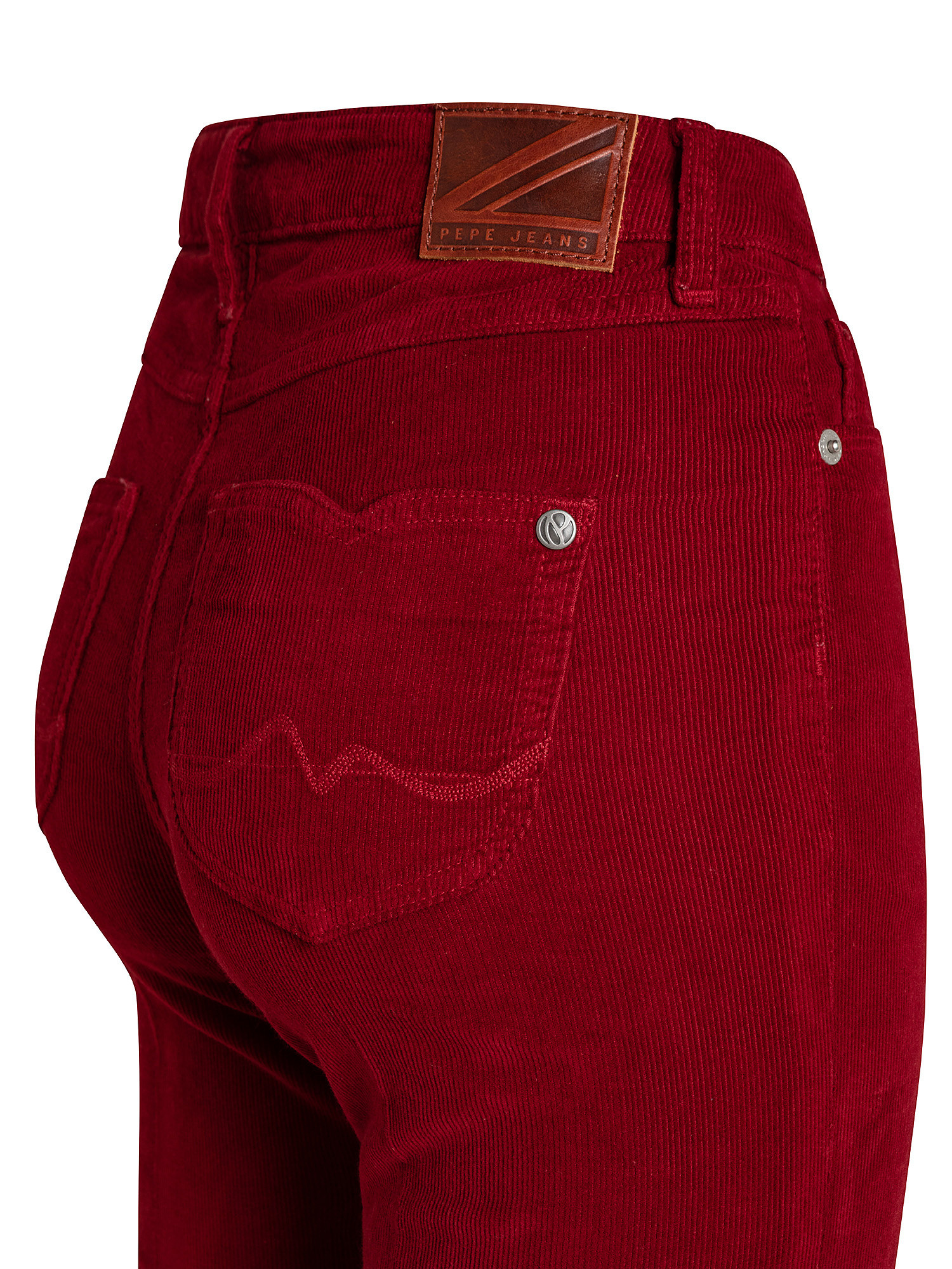 Pantaloni Willa, Rosso mattone, large image number 2