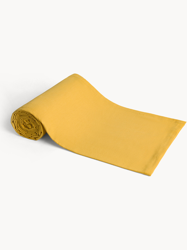 Telo arredo in cotone tinta unita