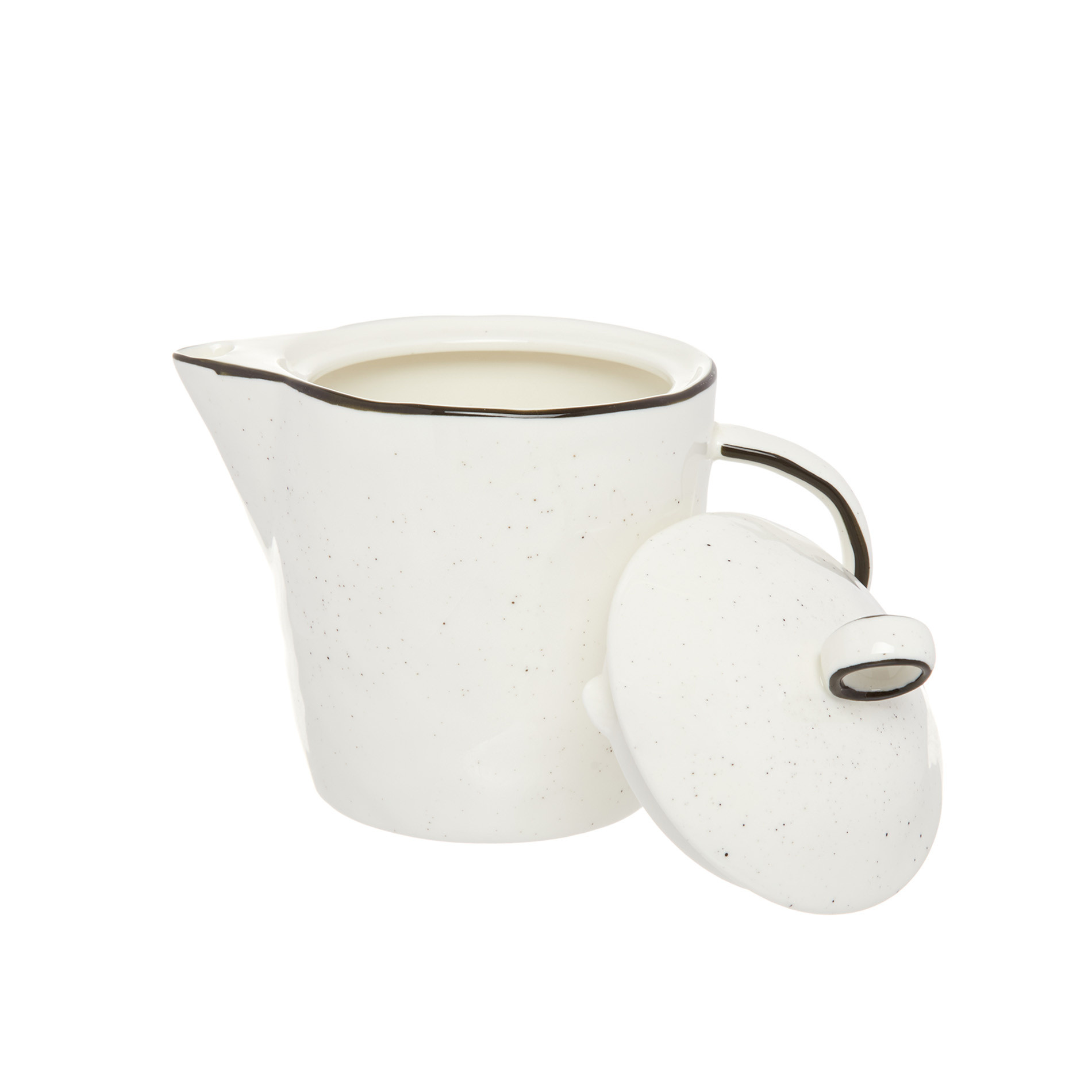Ginevra porcelain teapot, White, large image number 1