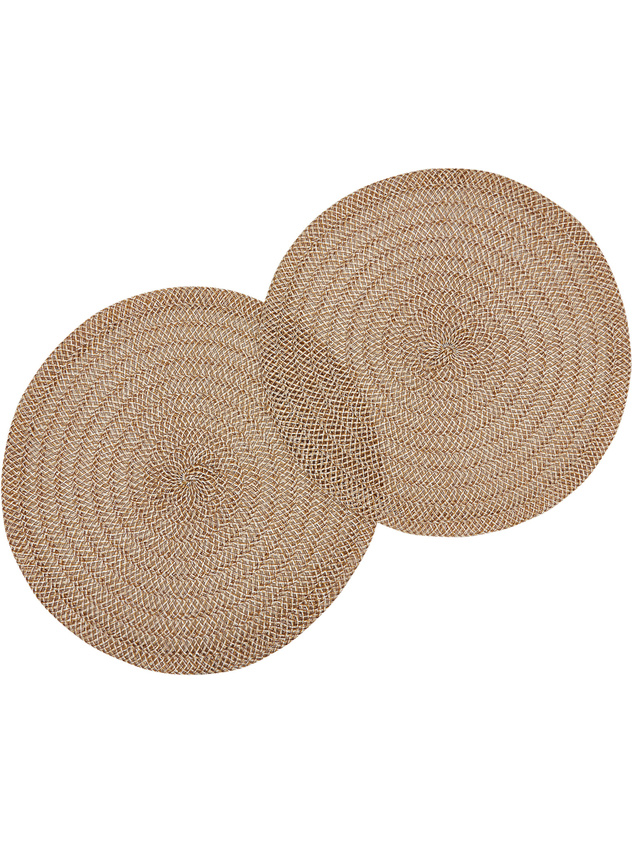 Set of 2 woven placemats