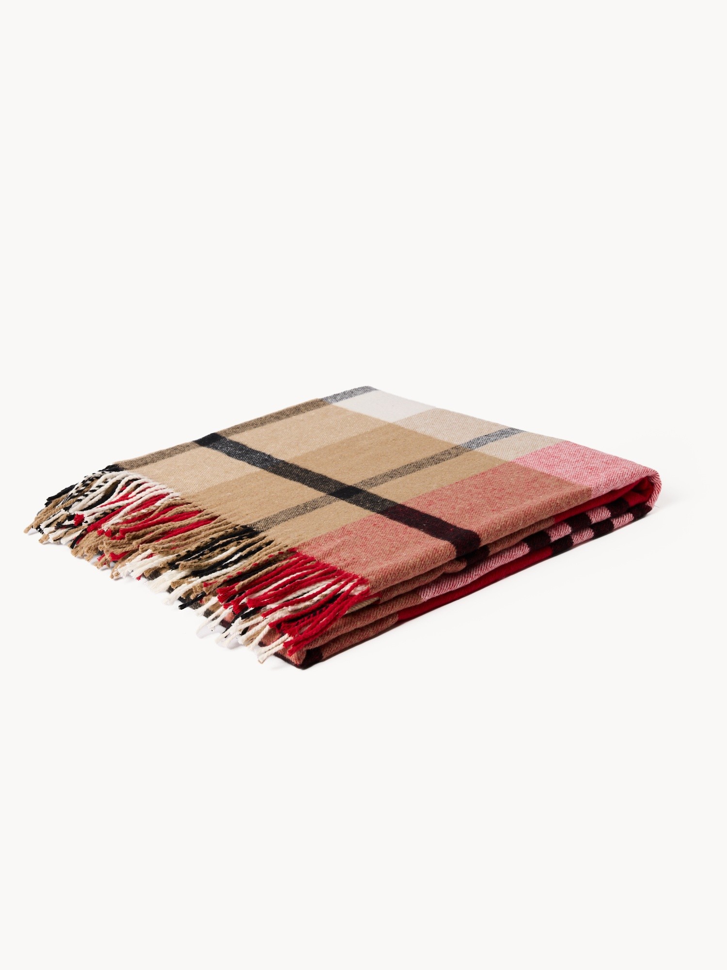Cotton-blend throw,made in Italy, Multicolor, large image number 0