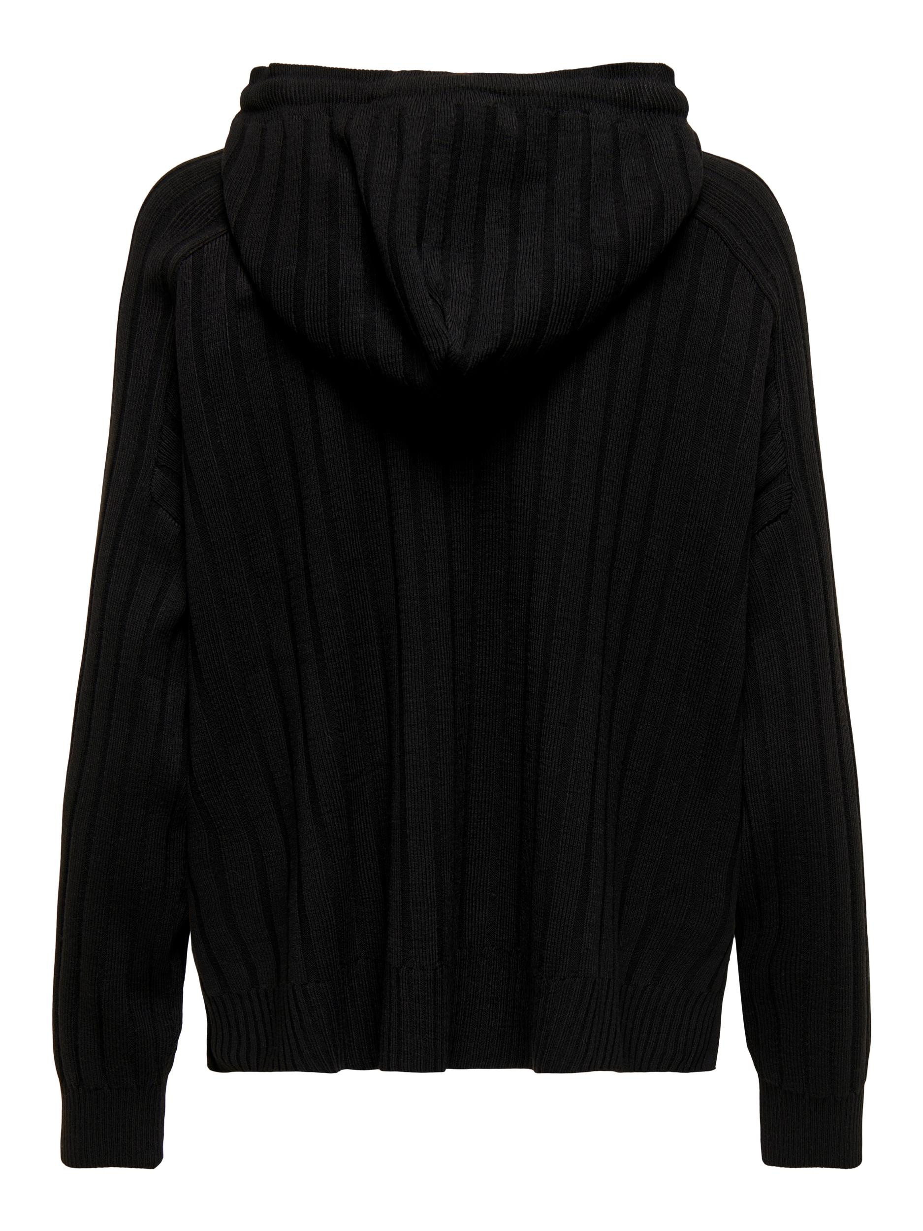 sweatshirt with hood, Black, large image number 1