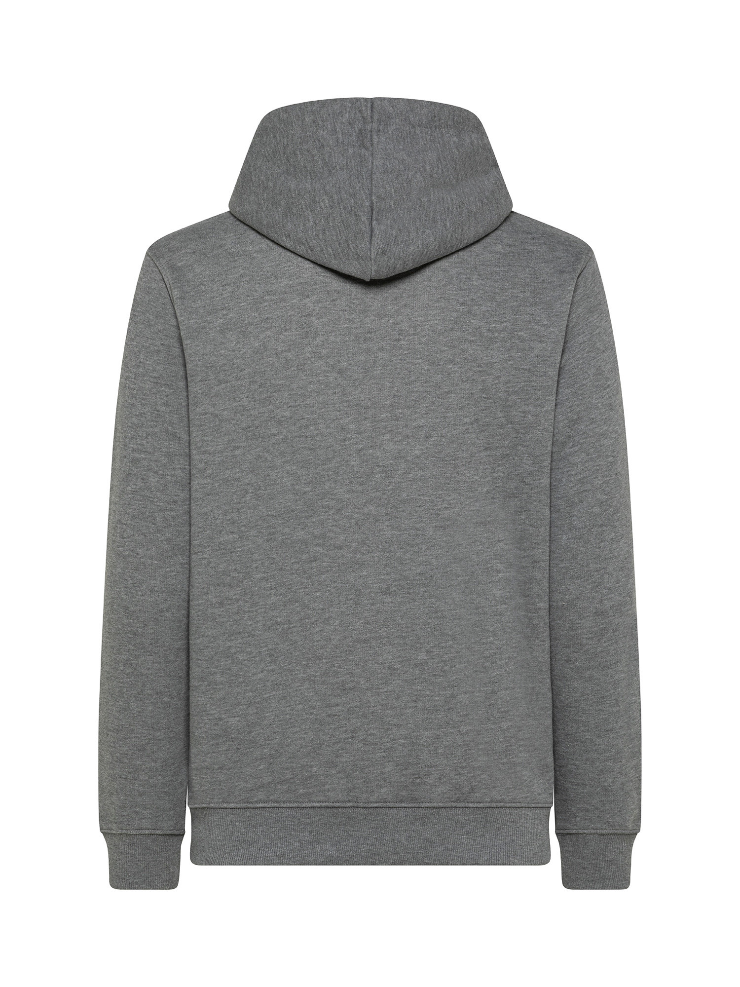 Hooded sweatshirt with logo, Dark Grey, large image number 1