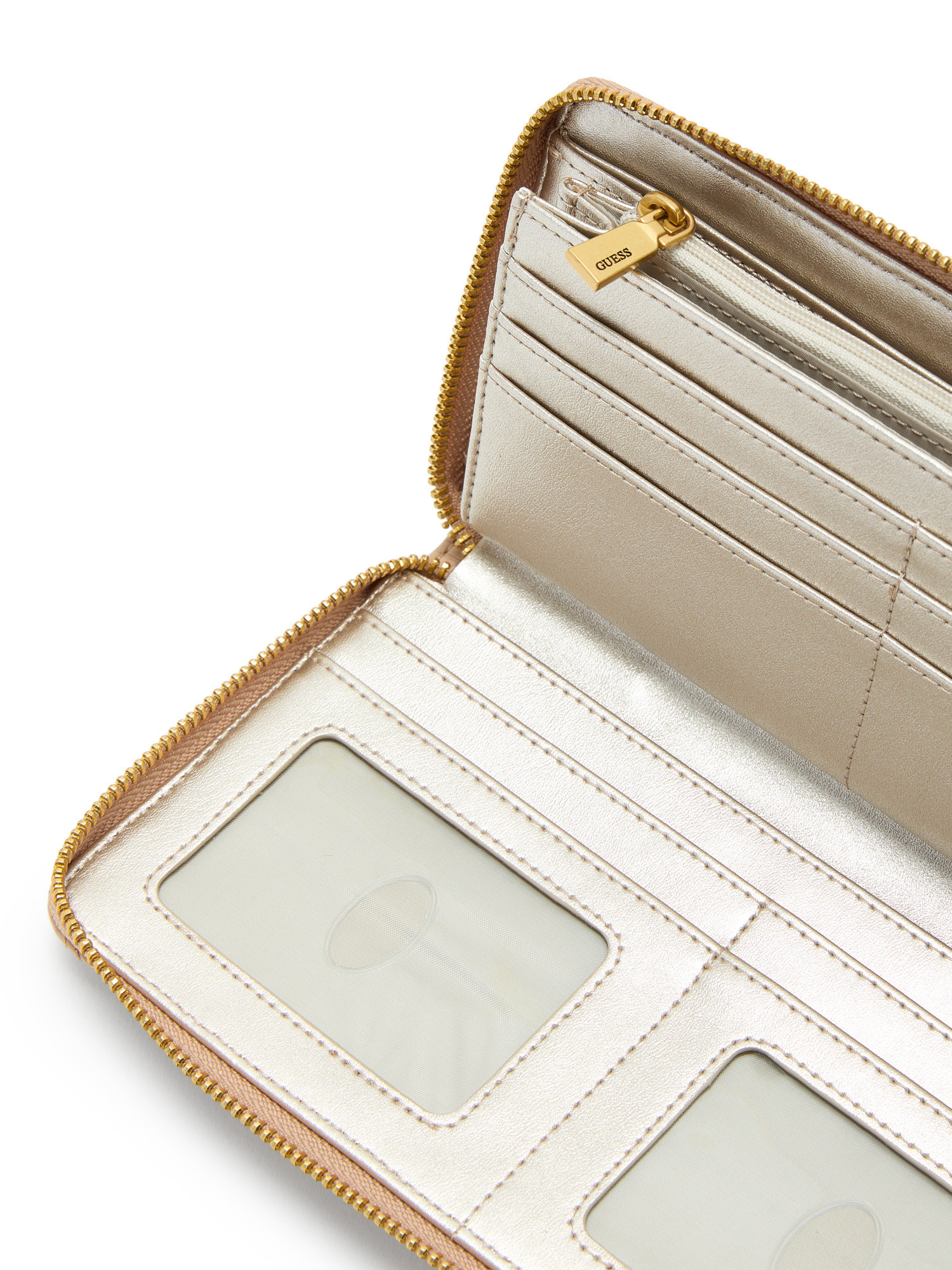 Guess - Giully maxi wallet, Beige, large image number 2