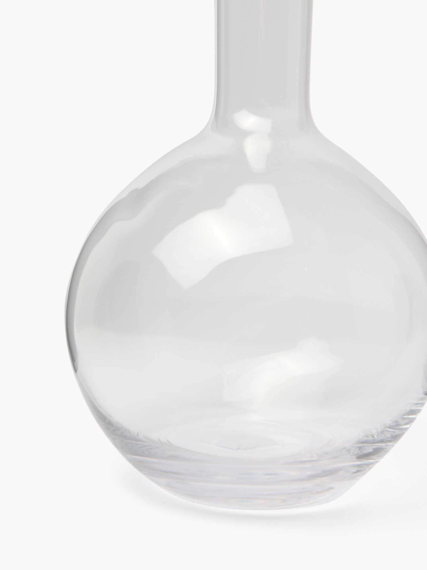 Bohemian decanter, Transparent, large image number 1