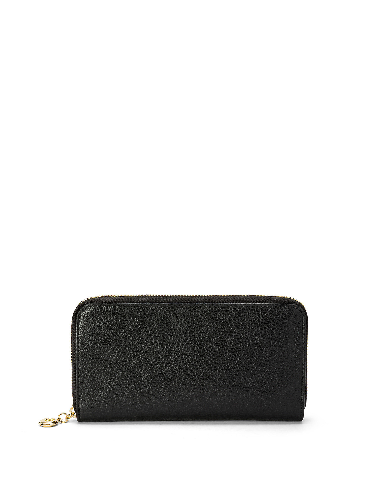 Koan - Genuine leather wallet with zip, Black, large image number 0