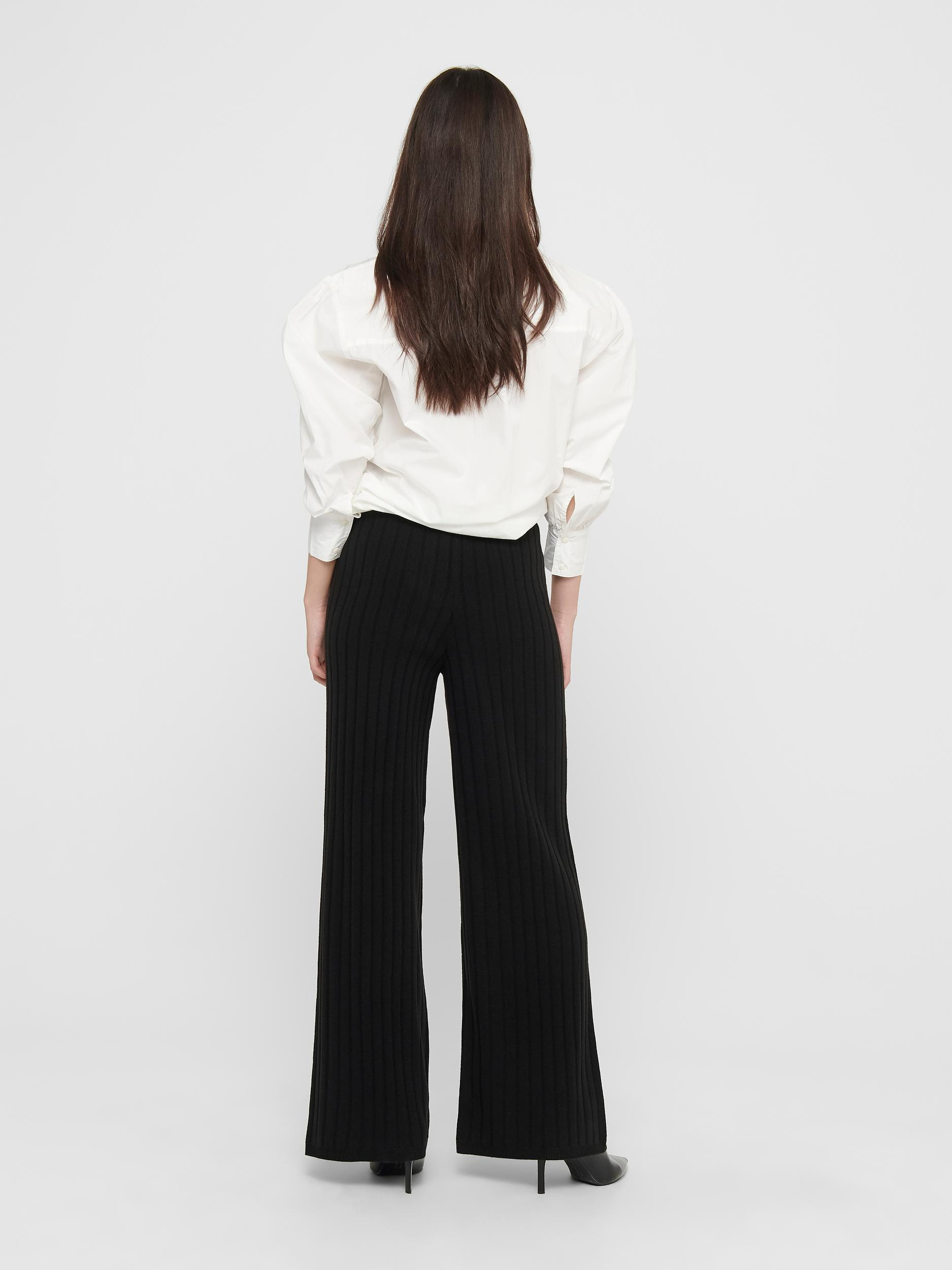 high-waisted trousers, Black, large image number 5