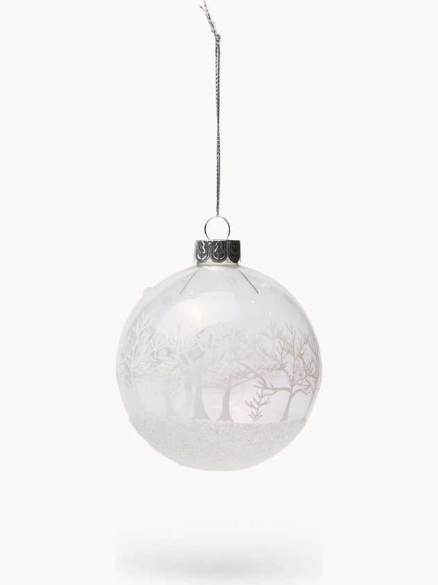 Glass tree bauble