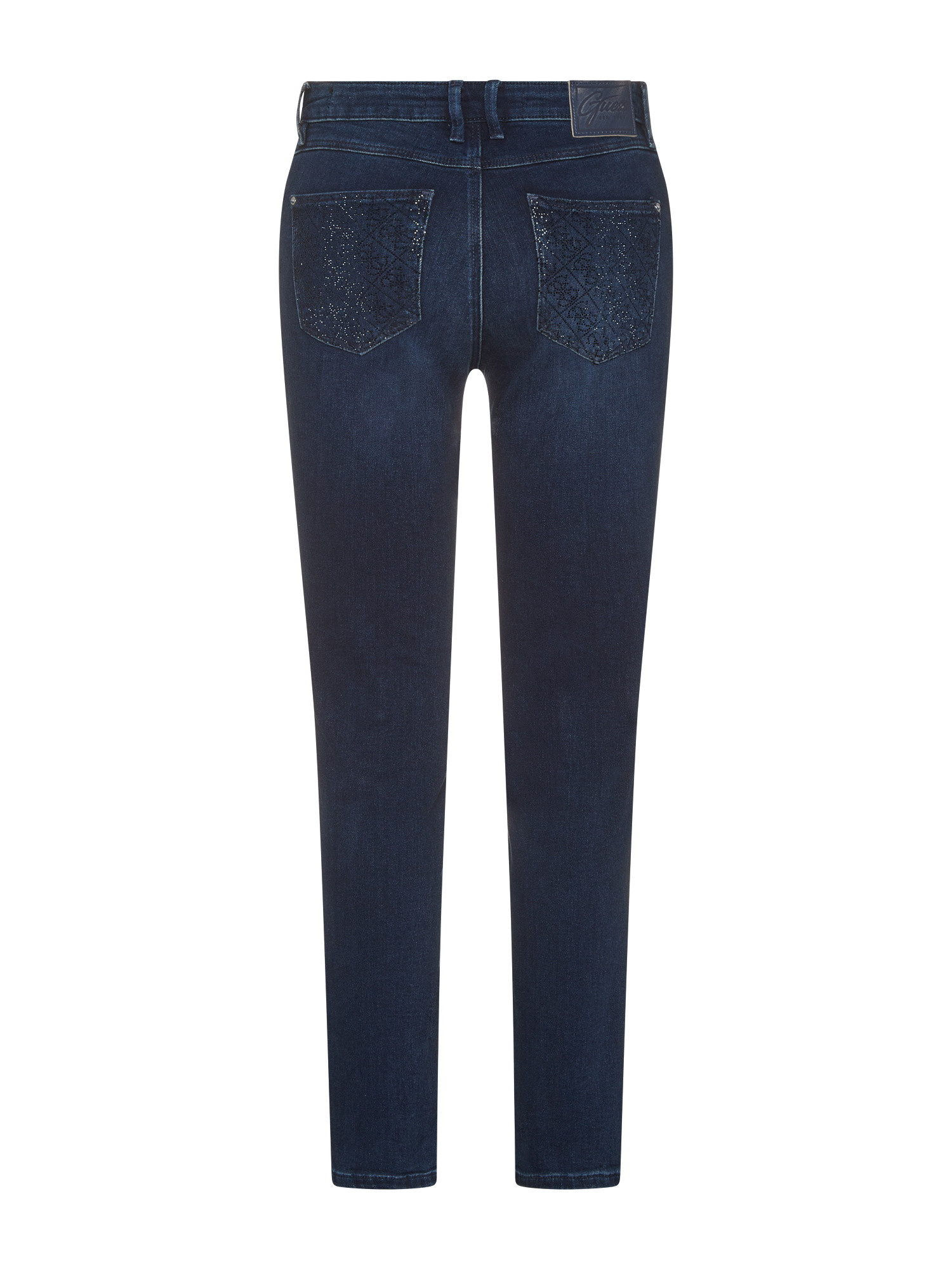 Guess - Five pocket skinny jeans, Dark Blue, large image number 1