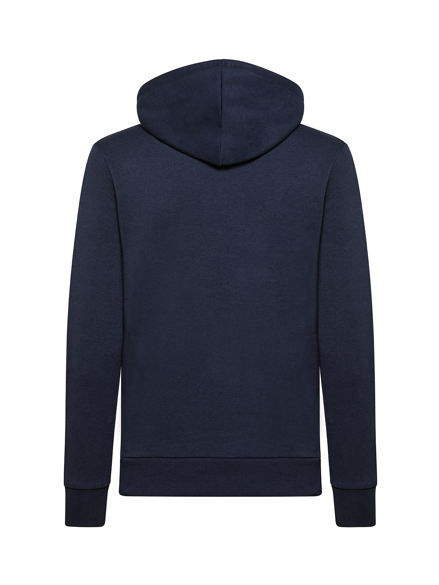 Sweatshirt with hood and long sleeves, Blue, large image number 1