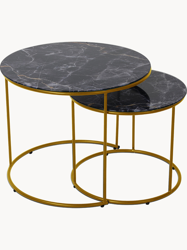 Glaze Coffee Table Set of 2