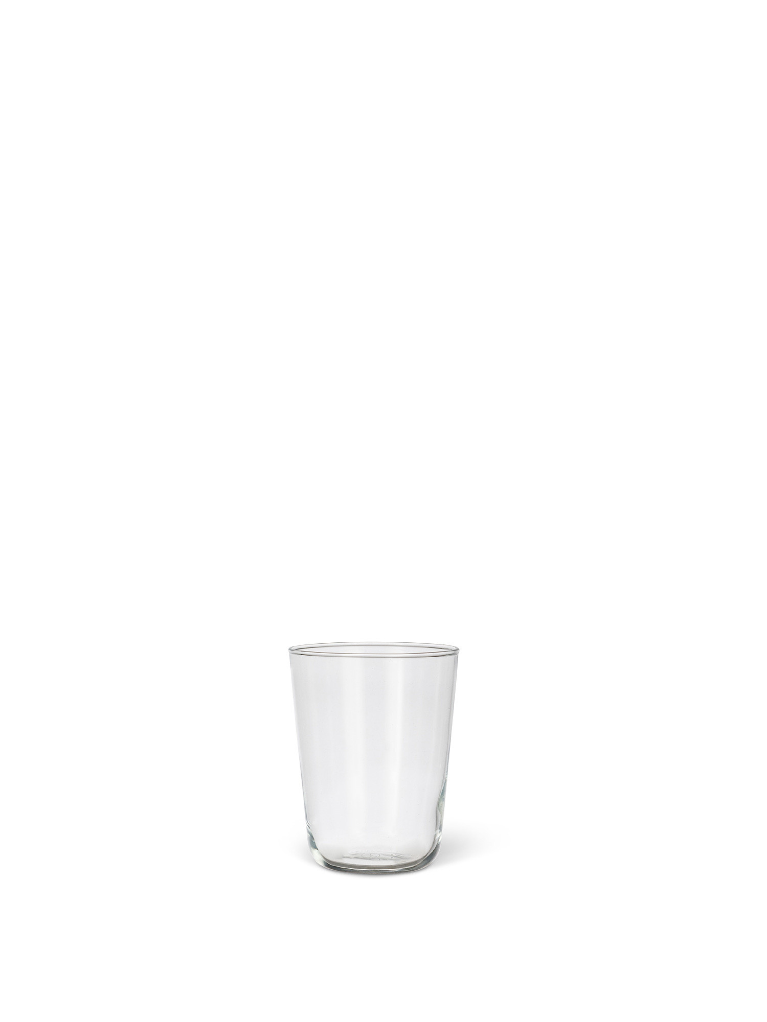 Set of 6 water glasses in glass, Transparent, large image number 1